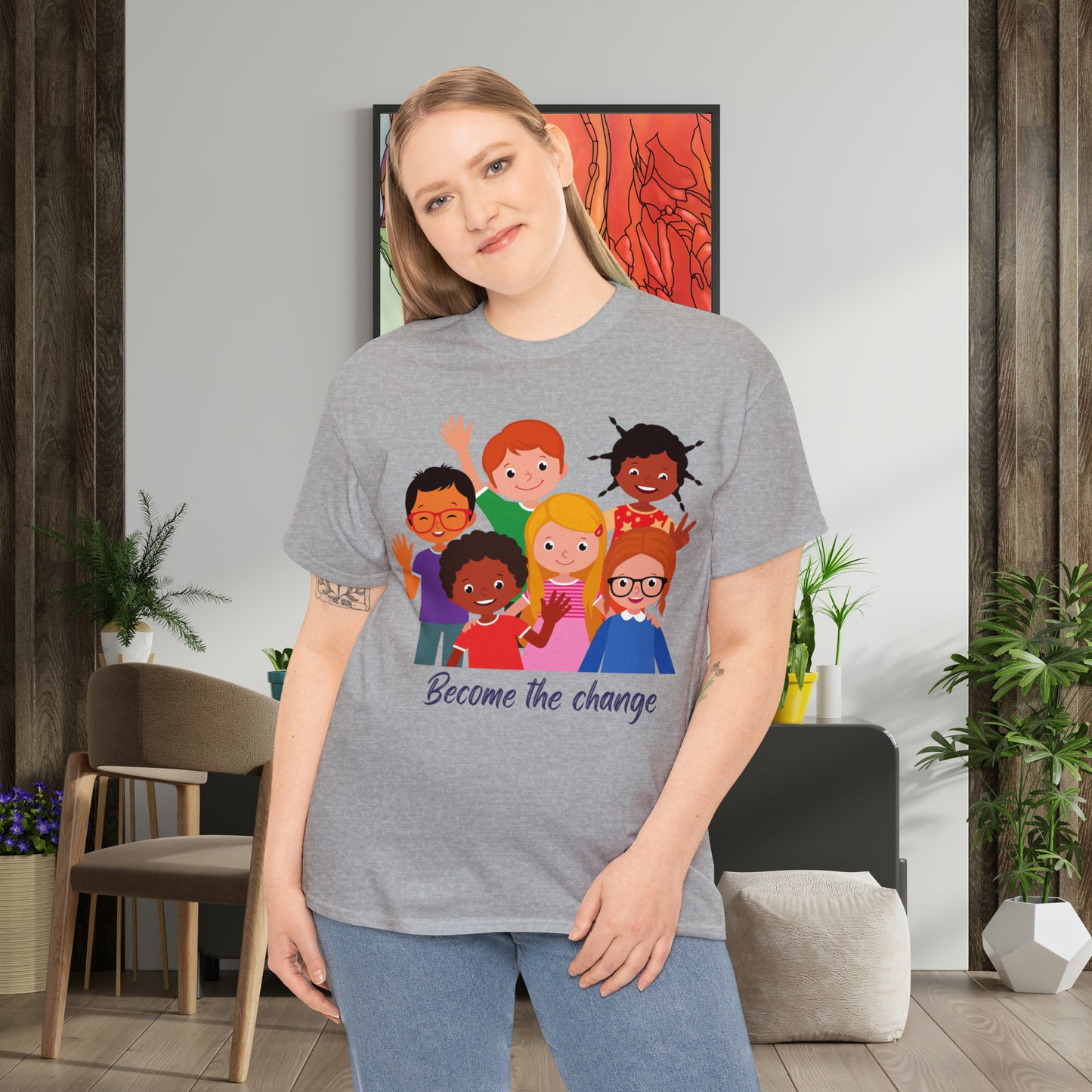 Become the change shirt