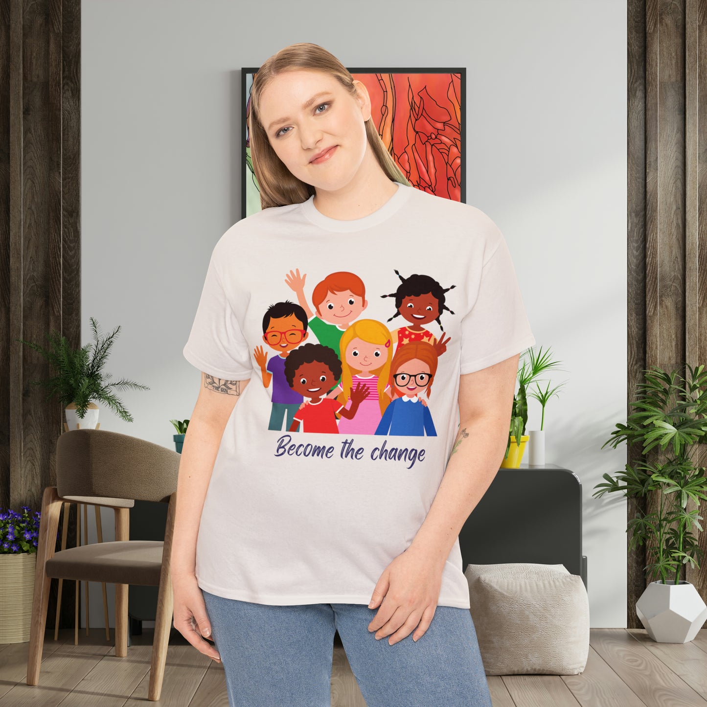Become the change shirt