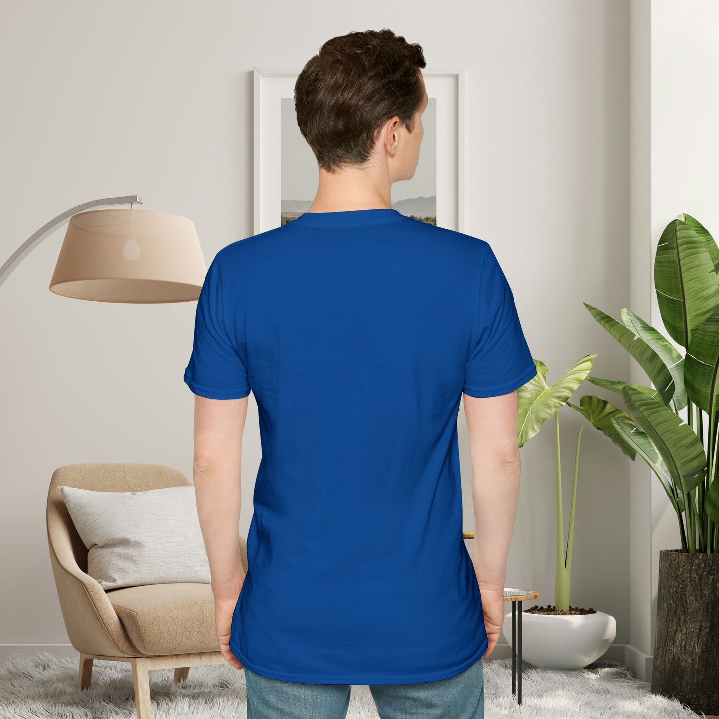 “LEARN TO SAY NO. TRY IT AND SEE.” message on this Unisex Softstyle T-Shirt. Know and use your options wisely.