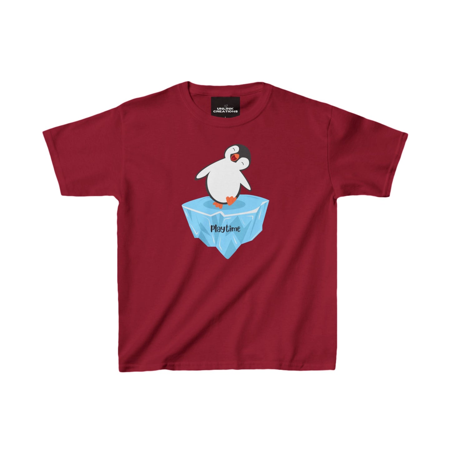 Kids T-Shirt - Playful Penguin Design