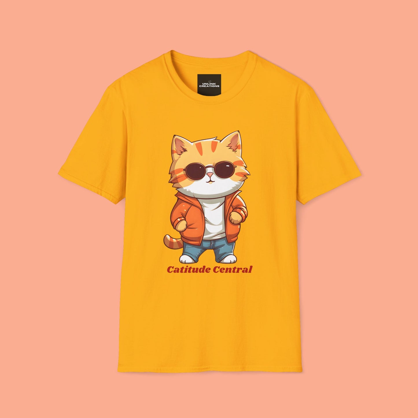 Cat Catitude Central Unisex T-Shirt