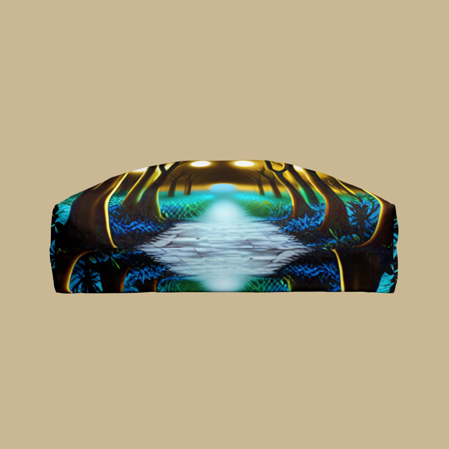 Cinematic style nightime scenery on this beautiful Weekender Tote Bag.
