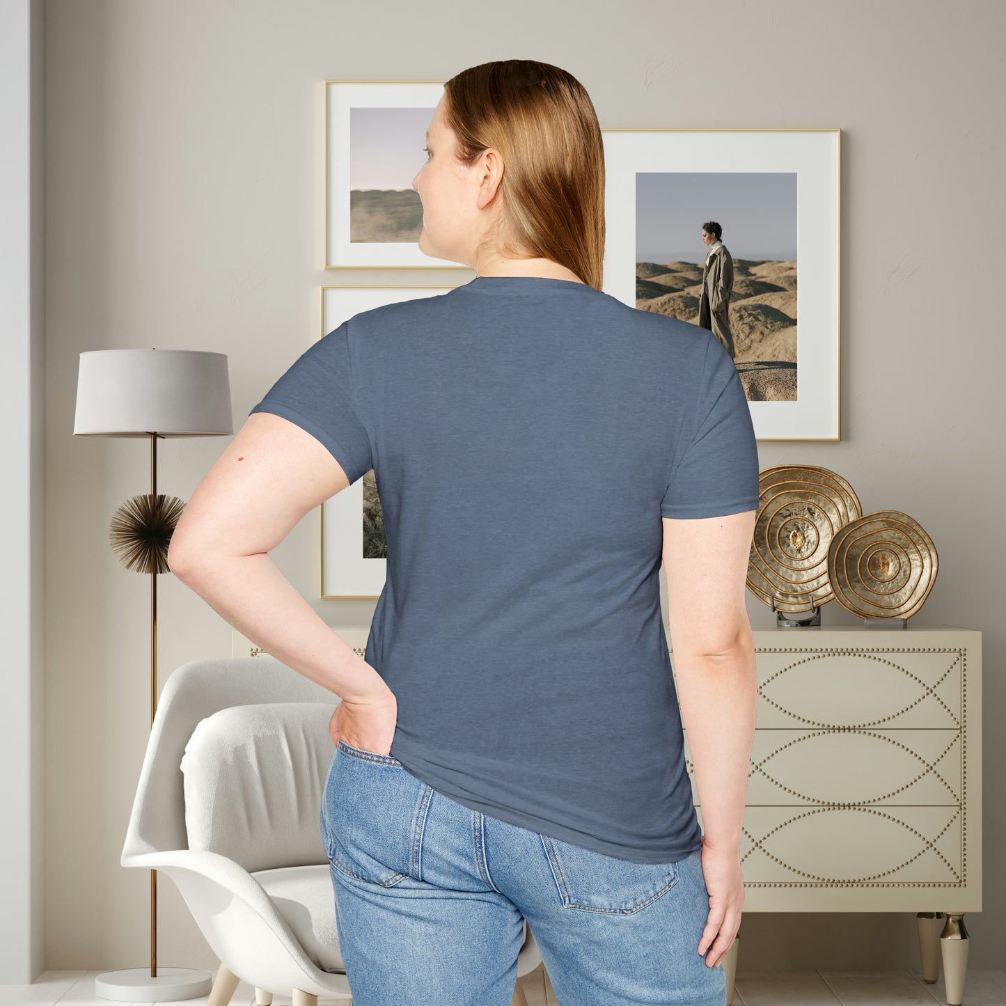 A grateful and sunny disposition Unisex Softstyle T-Shirt to brighten up your day!