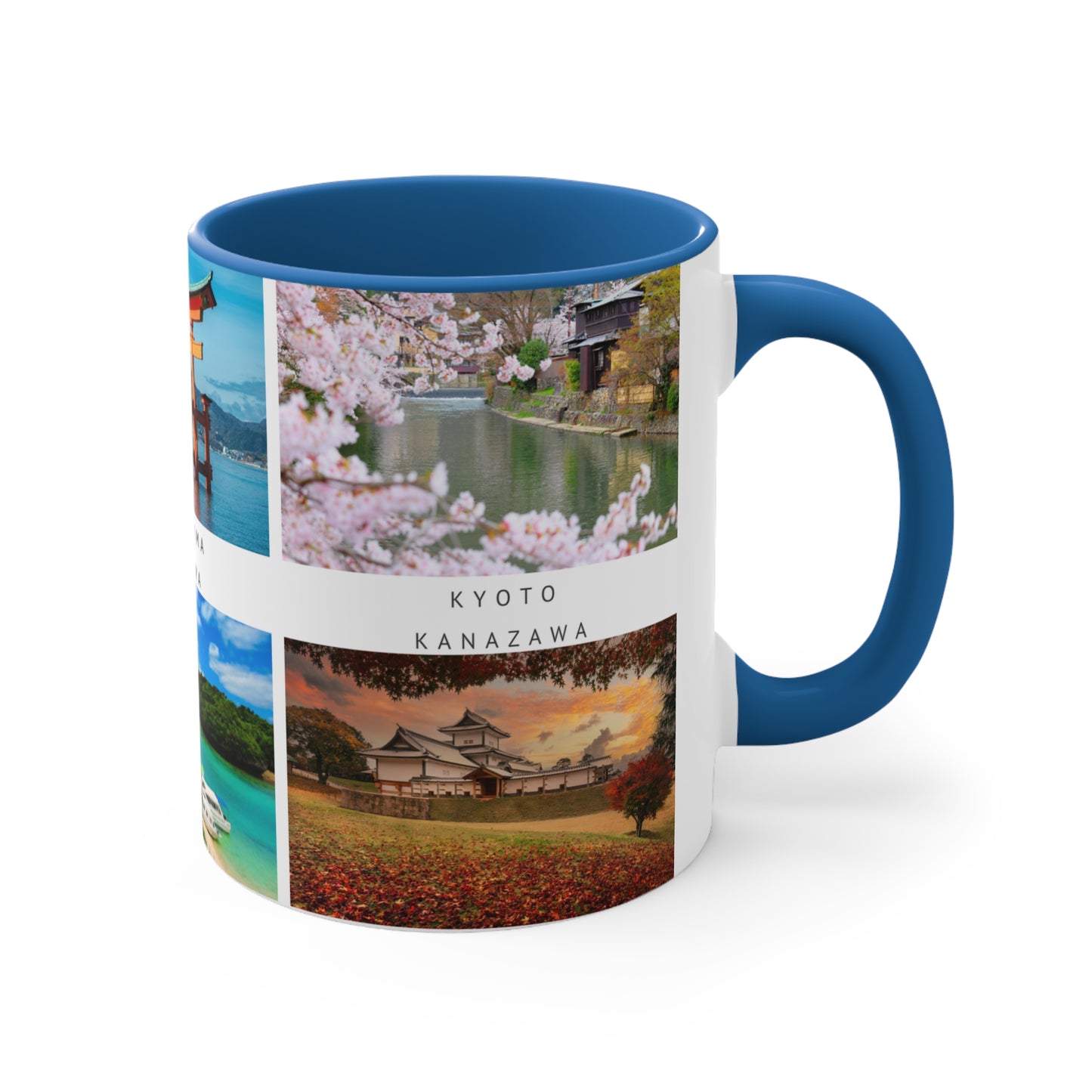 Japan! This Travel Accent Coffee Mug is a part of a Travel Series for you to choose from. 11oz. Great as a gift or get one to enjoy yourself.