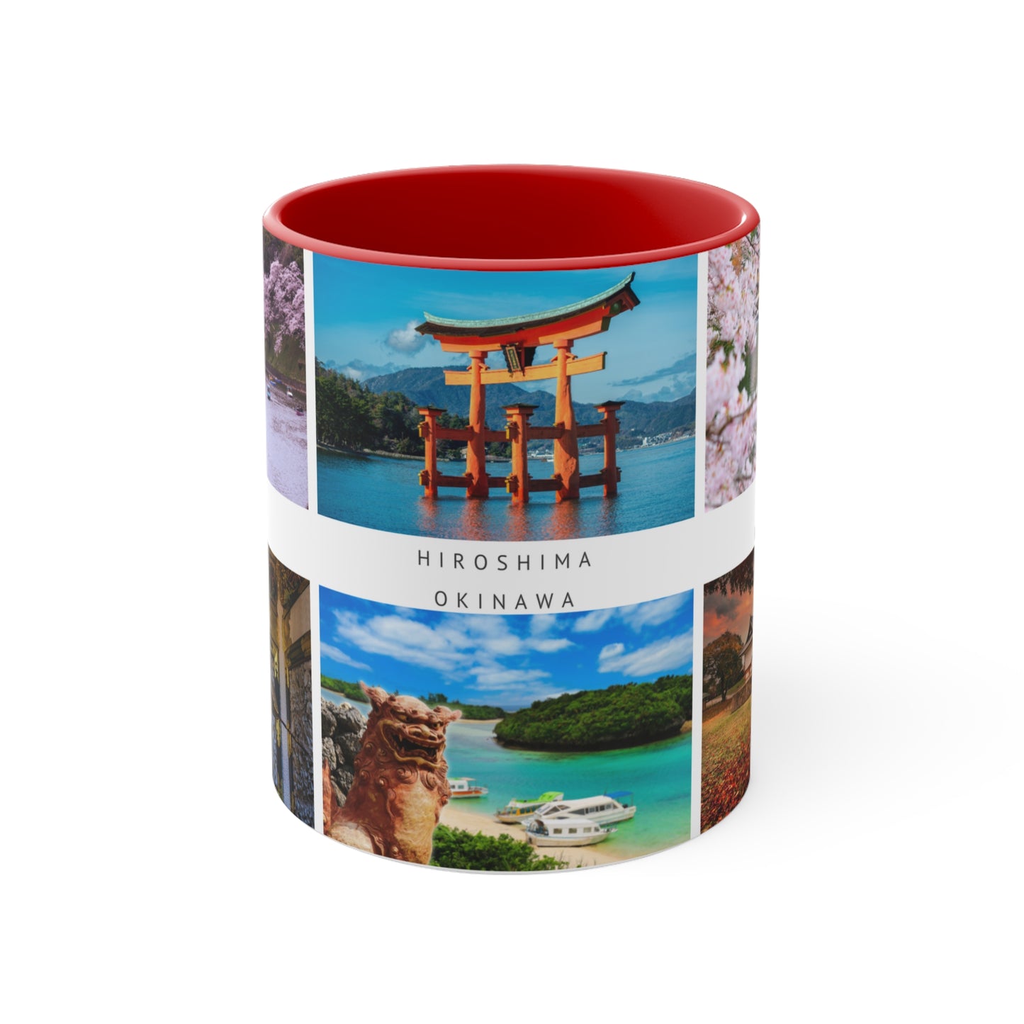 Japan! This Travel Accent Coffee Mug is a part of a Travel Series for you to choose from. 11oz. Great as a gift or get one to enjoy yourself.
