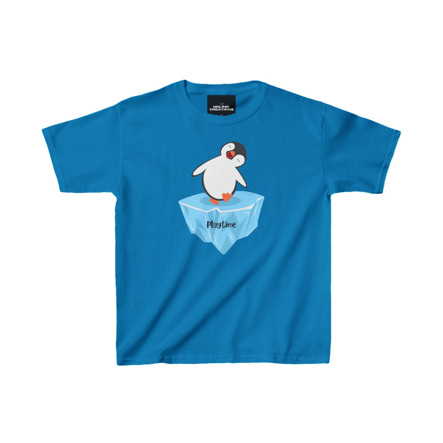 Kids T-Shirt - Playful Penguin Design