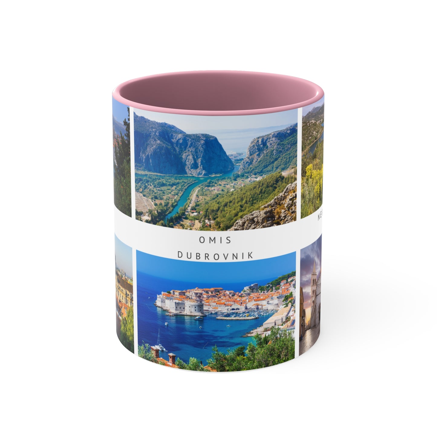 Croatia! This Travel Accent Coffee Mug is a part of a Travel Series for you to choose from. 11oz. Great as a gift or get one to enjoy yourself.