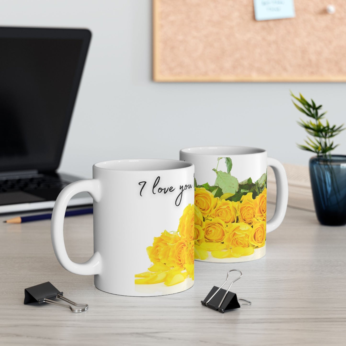 Flowery Mom love Mug