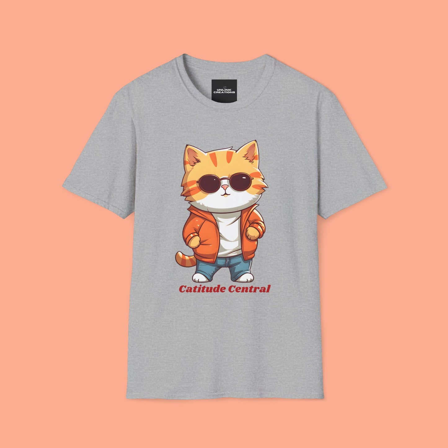 Cat Catitude Central Unisex T-Shirt