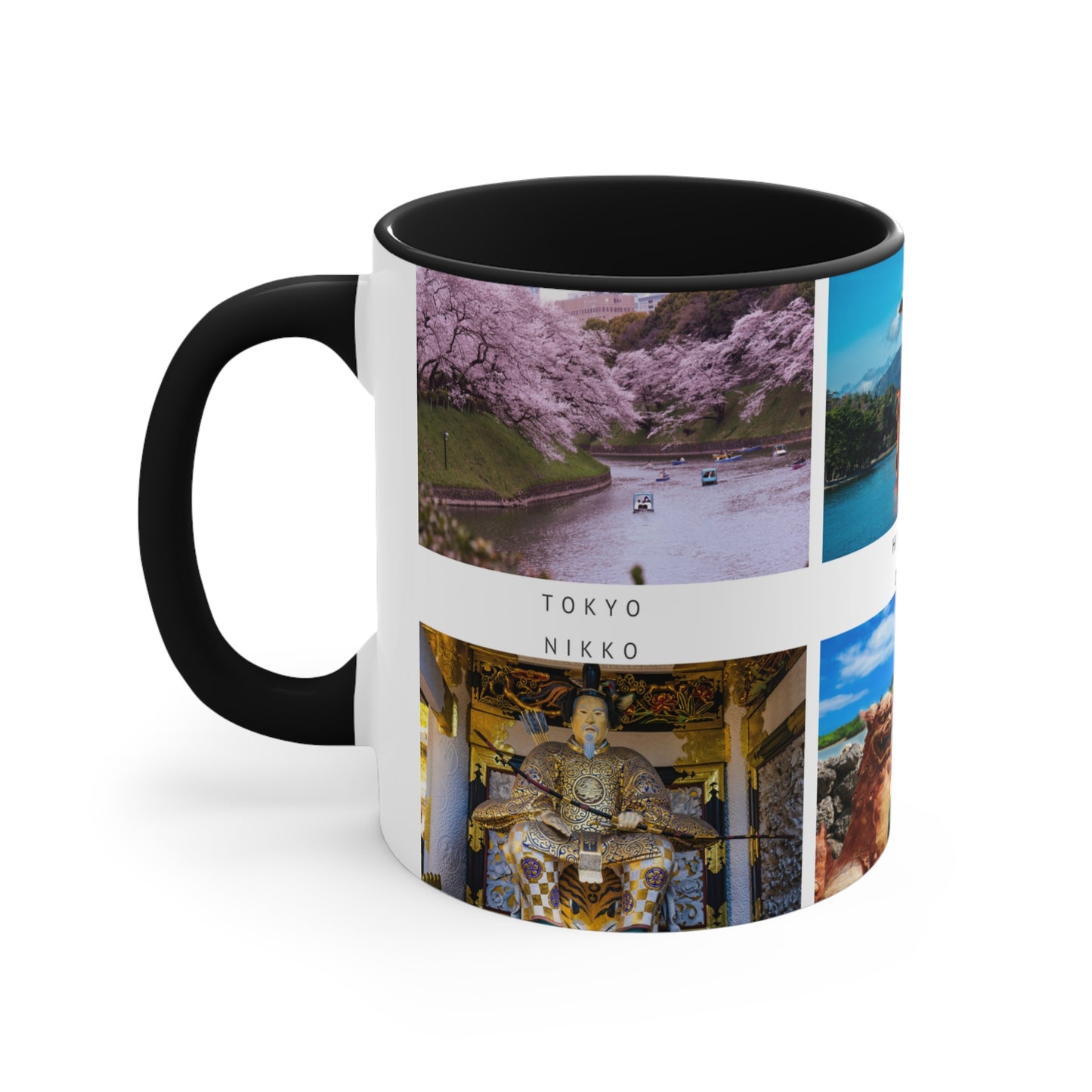 Japan! This Travel Accent Coffee Mug is a part of a Travel Series for you to choose from. 11oz. Great as a gift or get one to enjoy yourself.