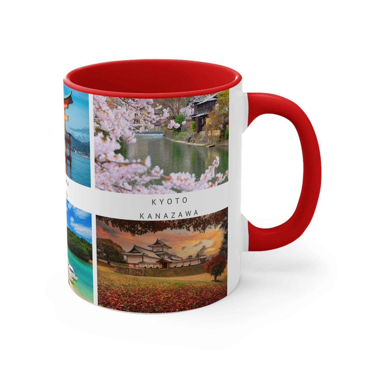 Japan! This Travel Accent Coffee Mug is a part of a Travel Series for you to choose from. 11oz. Great as a gift or get one to enjoy yourself.