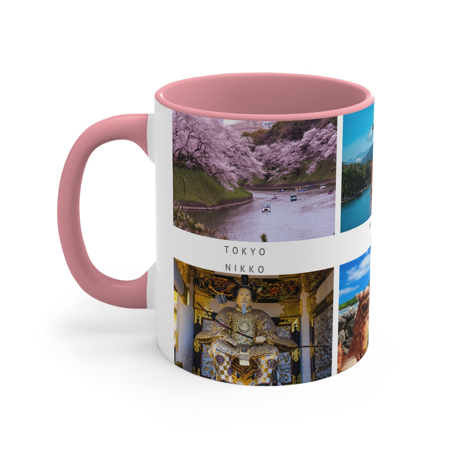Japan! This Travel Accent Coffee Mug is a part of a Travel Series for you to choose from. 11oz. Great as a gift or get one to enjoy yourself.