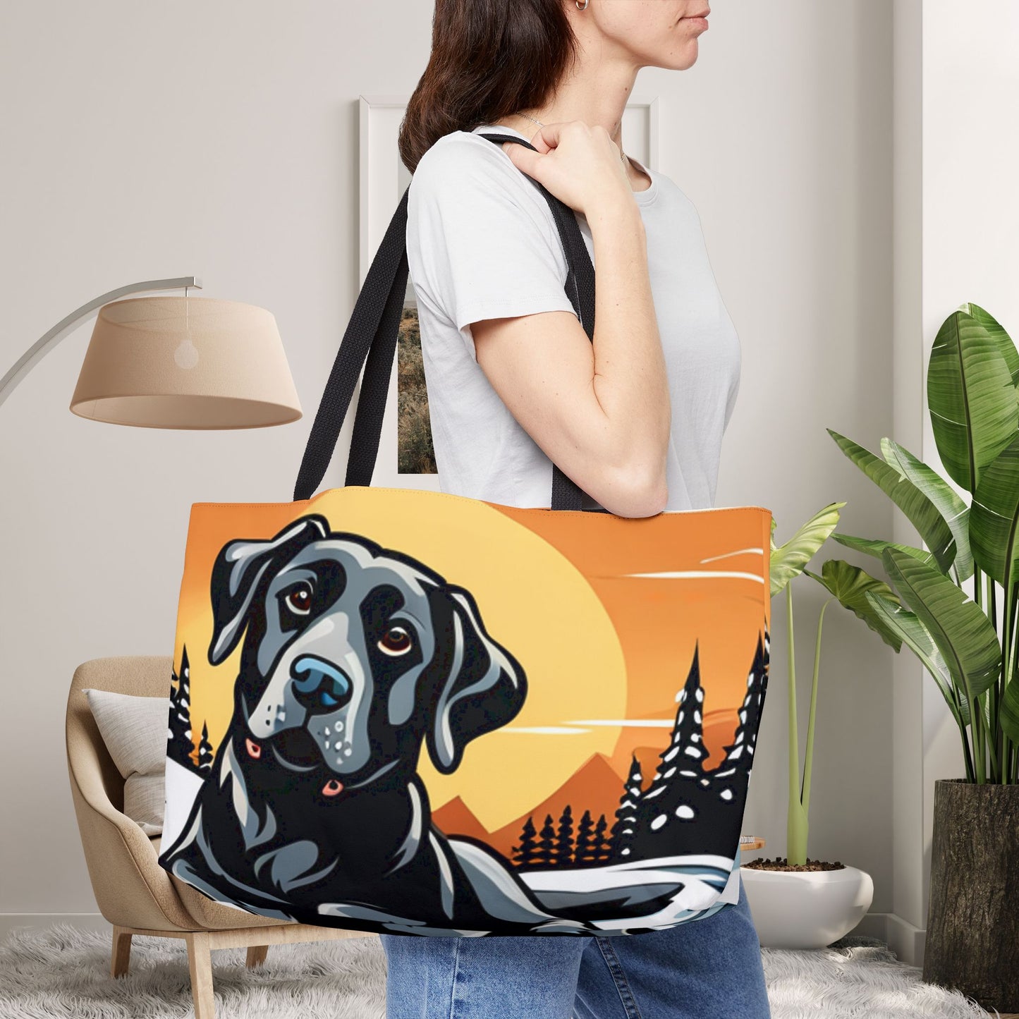Dog Love Weekender Tote Bag