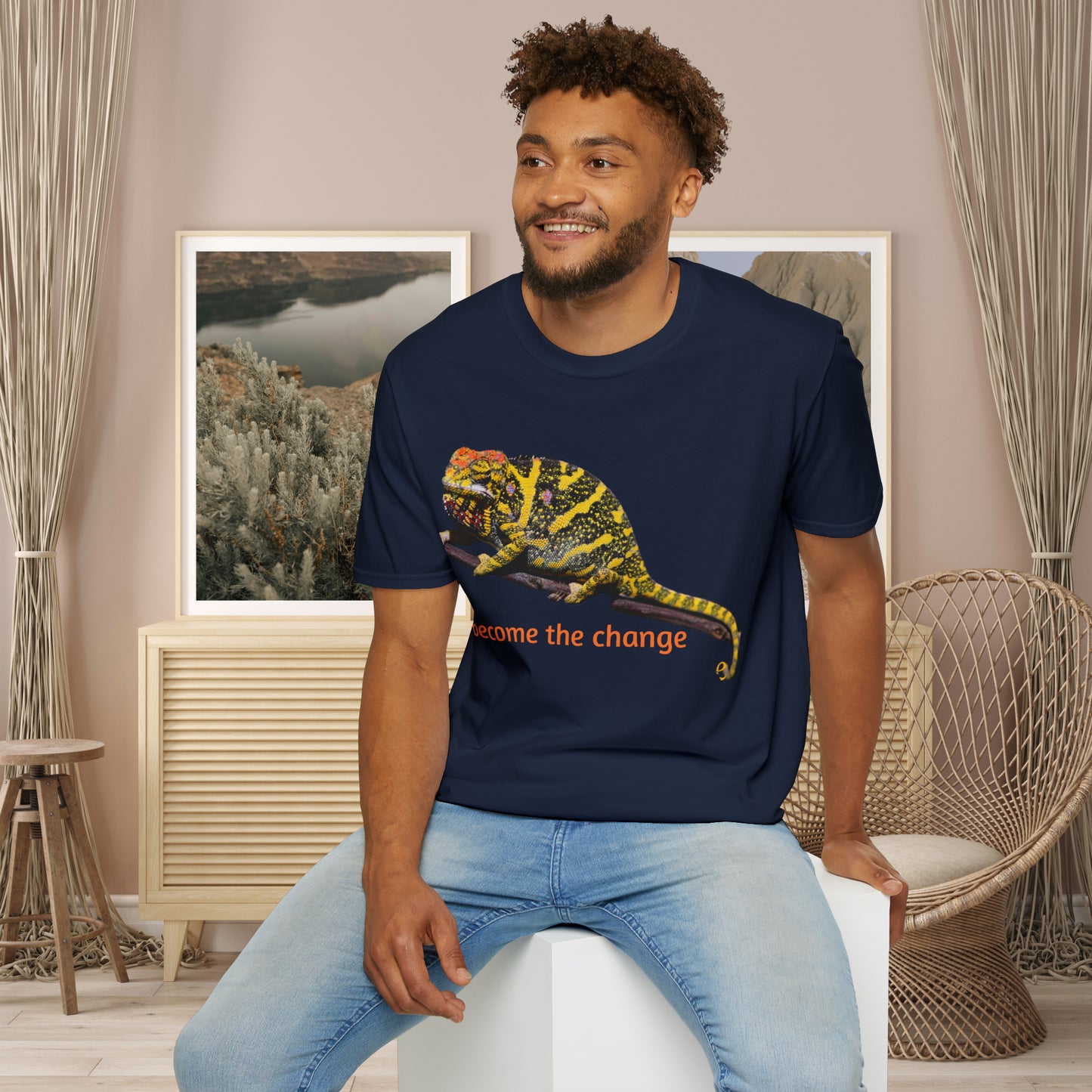 Want change? Get this “become the change” Unisex Softstyle T-Shirt to motivate yourself or others! Change can be very good indeed.