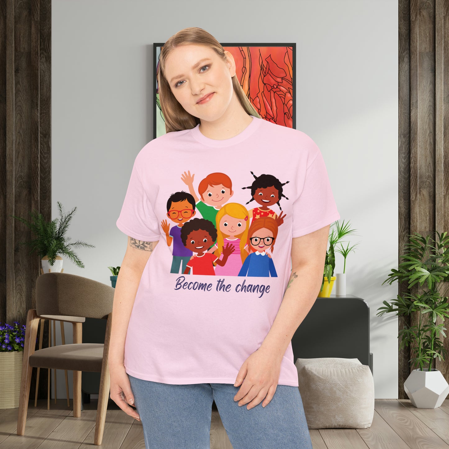 Become the change shirt