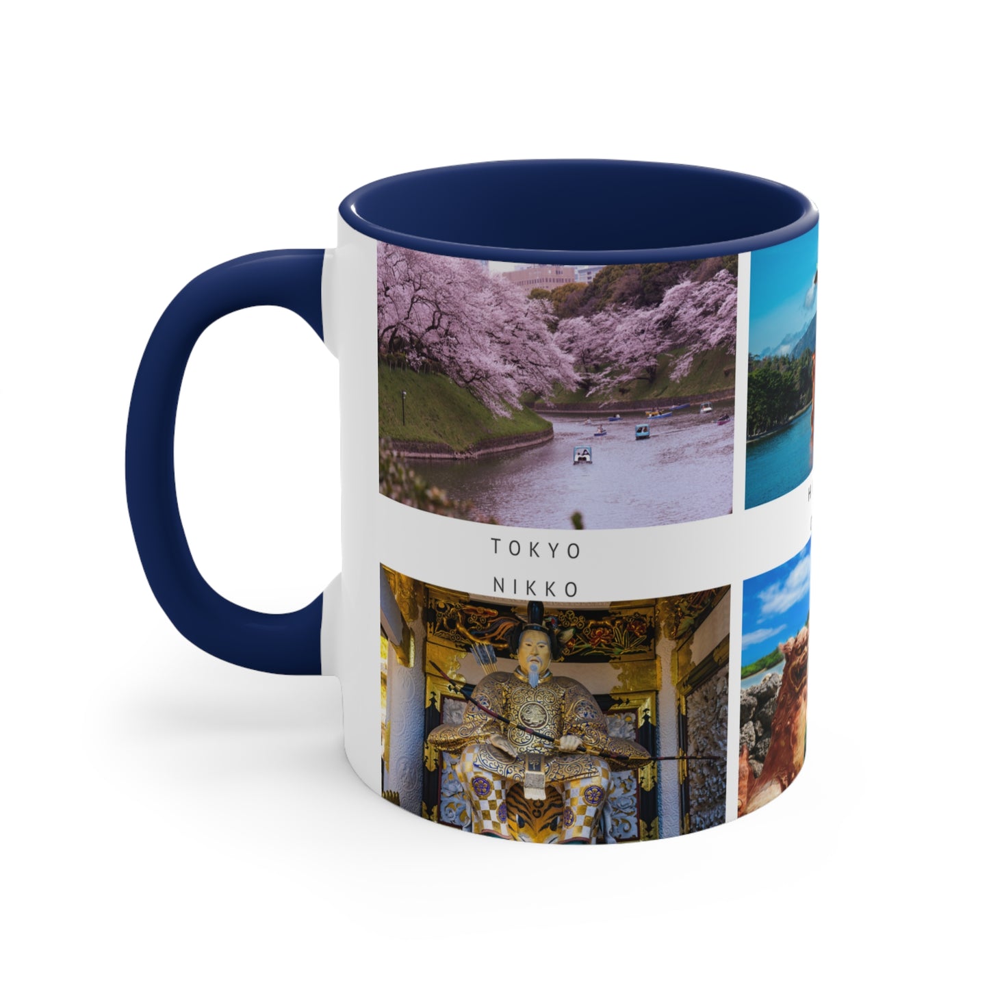 Japan! This Travel Accent Coffee Mug is a part of a Travel Series for you to choose from. 11oz. Great as a gift or get one to enjoy yourself.