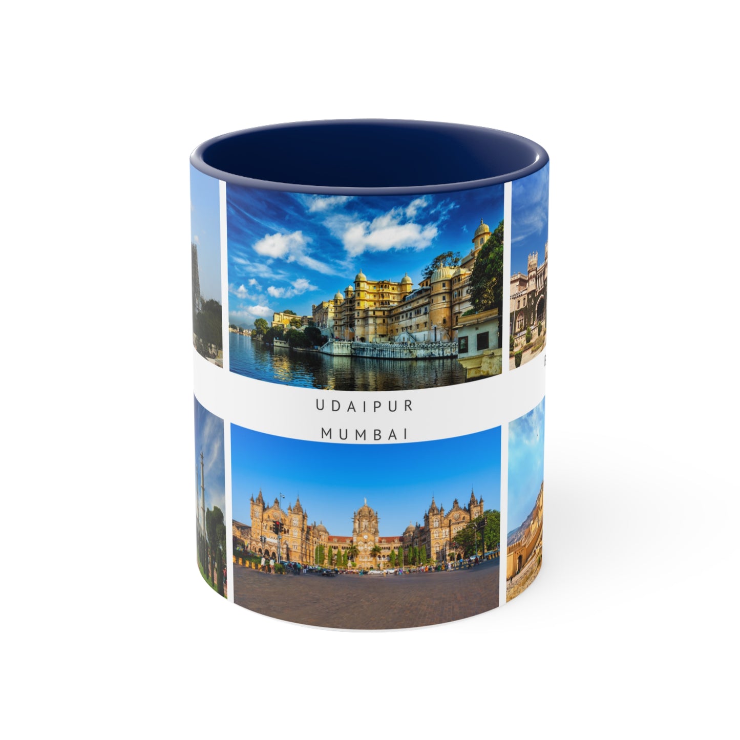 India! This Travel Accent Coffee Mug is a part of a Travel Series for you to choose from. 11oz. Great as a gift or get one to enjoy yourself.
