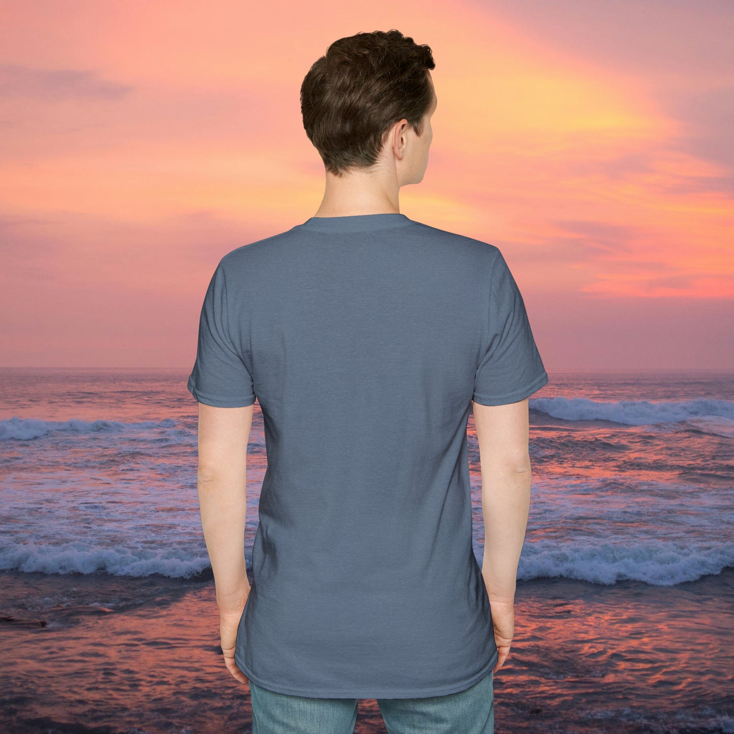 Love whales? Who doesn’t? These magnificent marine mammals are the largest animals to ever exist and some sing beautifully. They inspired this Unisex Softstyle T-Shirt design.