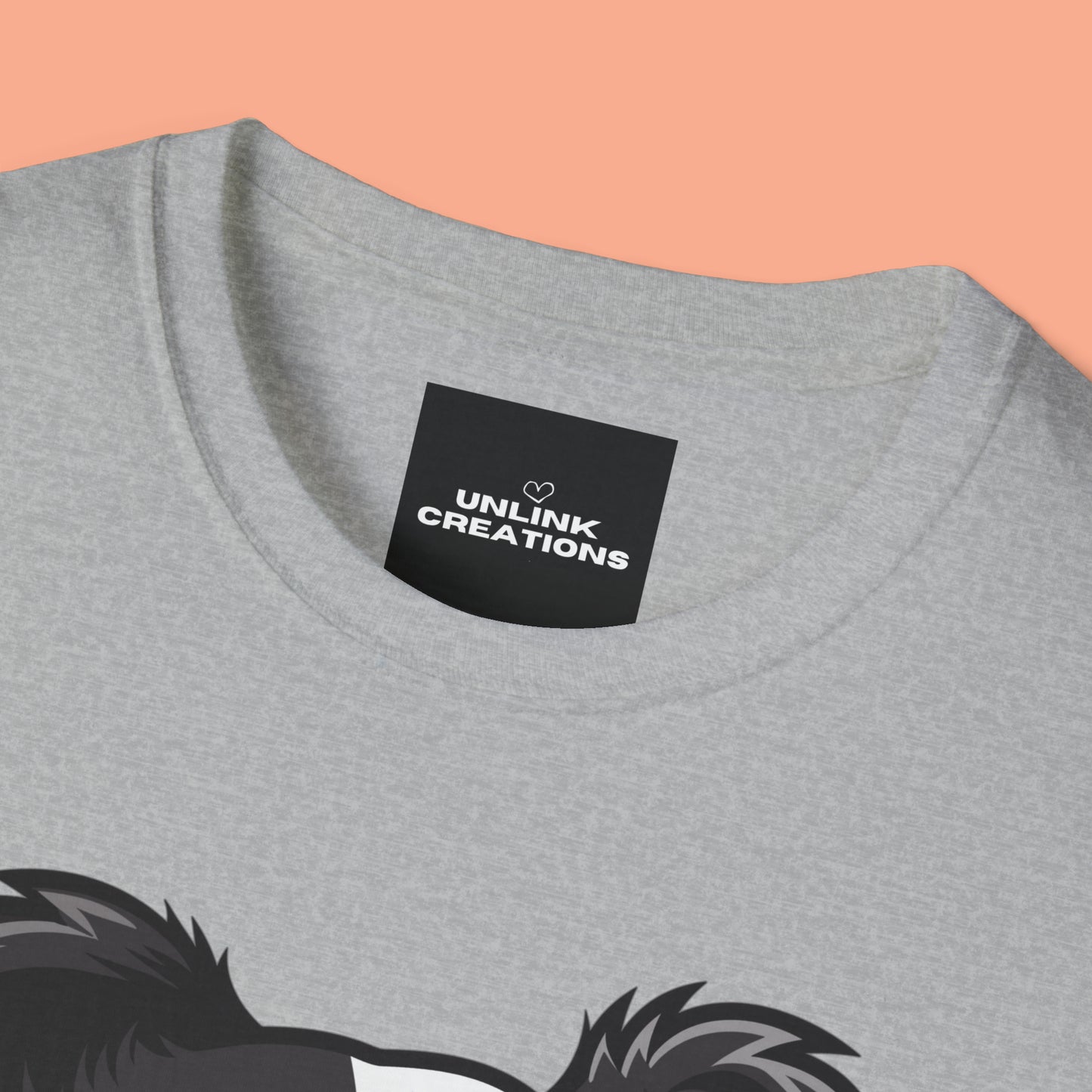 Dog lovers know that look of anticipation and excitement from their dog before a walk, hike or anything fun! This is a Unisex Softstyle T-Shirt.