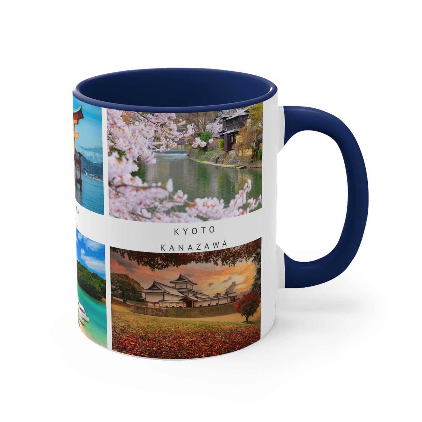 Japan! This Travel Accent Coffee Mug is a part of a Travel Series for you to choose from. 11oz. Great as a gift or get one to enjoy yourself.