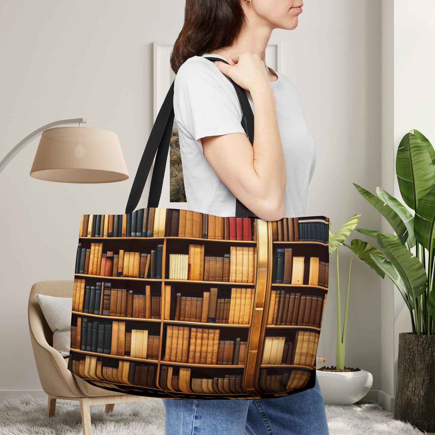 Book Lover Weekender Tote Bag