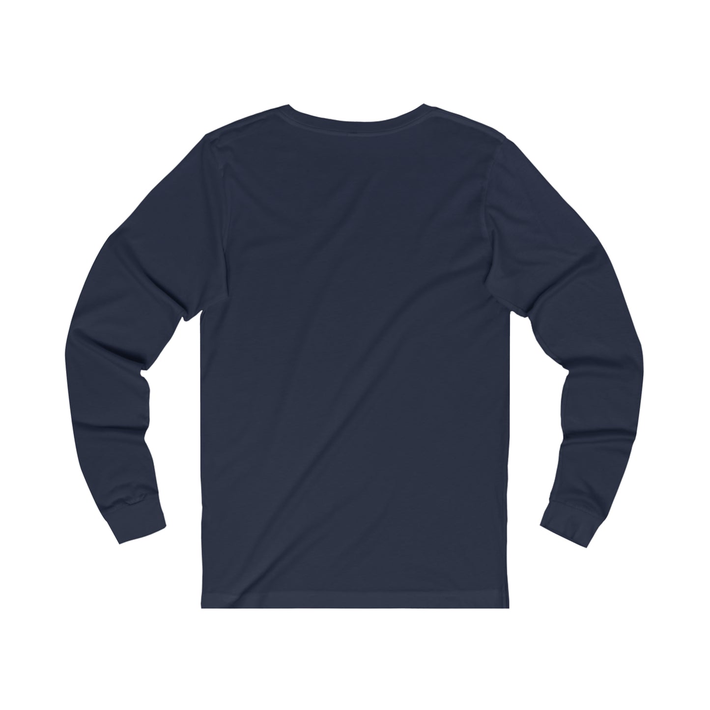 Simple "TRUST YOURSELF" message on this Unisex Jersey Long Sleeve Tee.