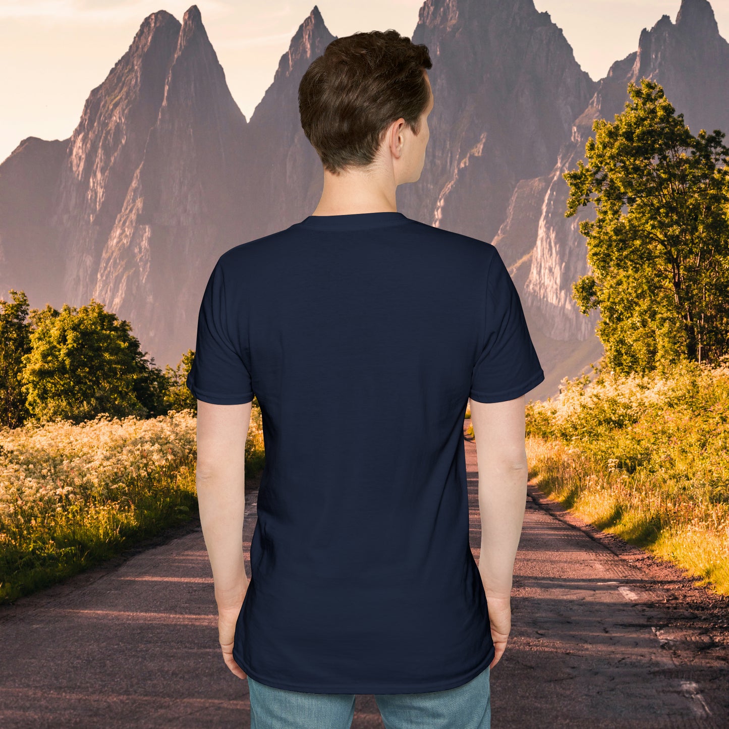 Fun and colorful biker inspired Unisex Softstyle T-Shirt.