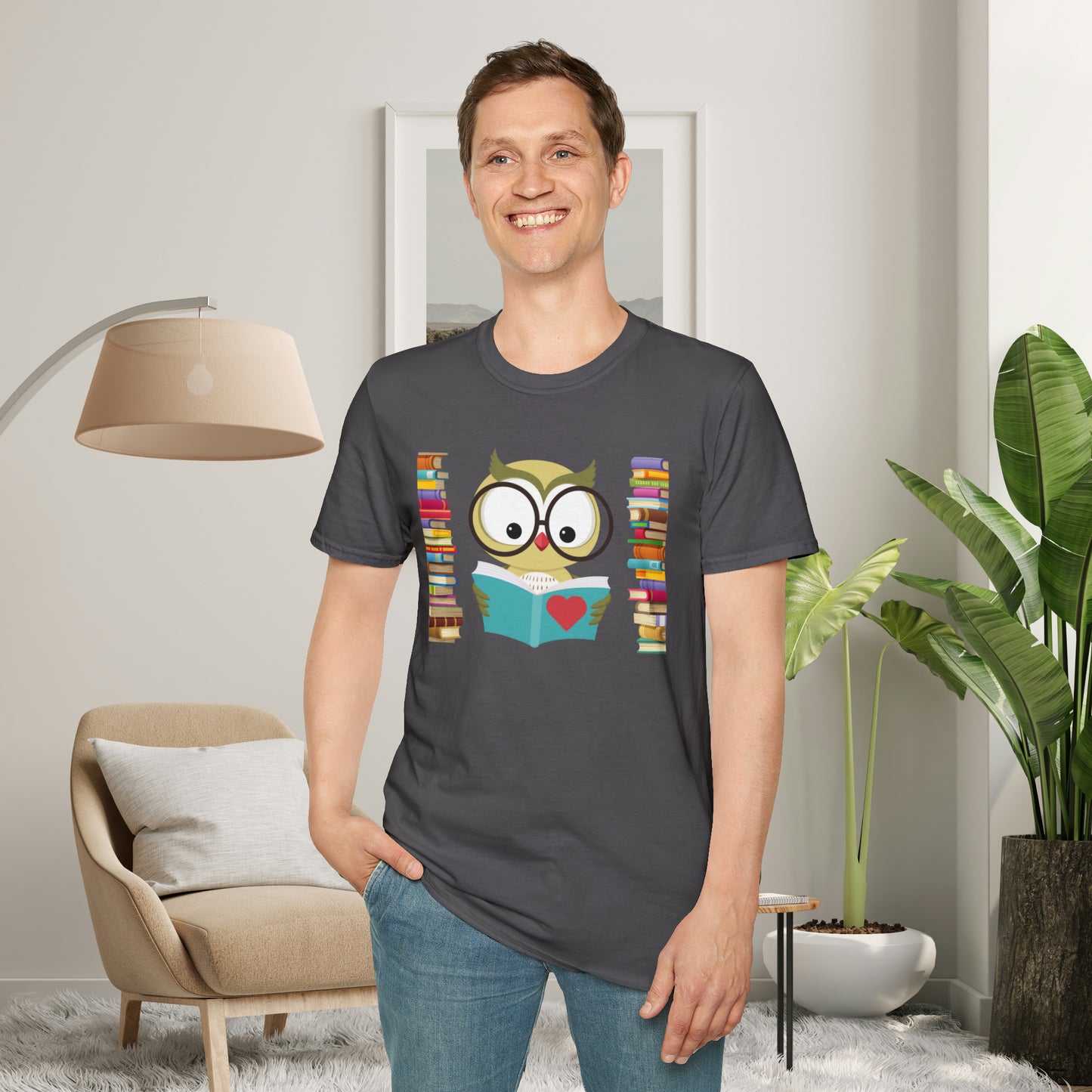 This celebrates all book lovers out there! Get this Unisex Softstyle T-Shirt as a gift or one for yourself.