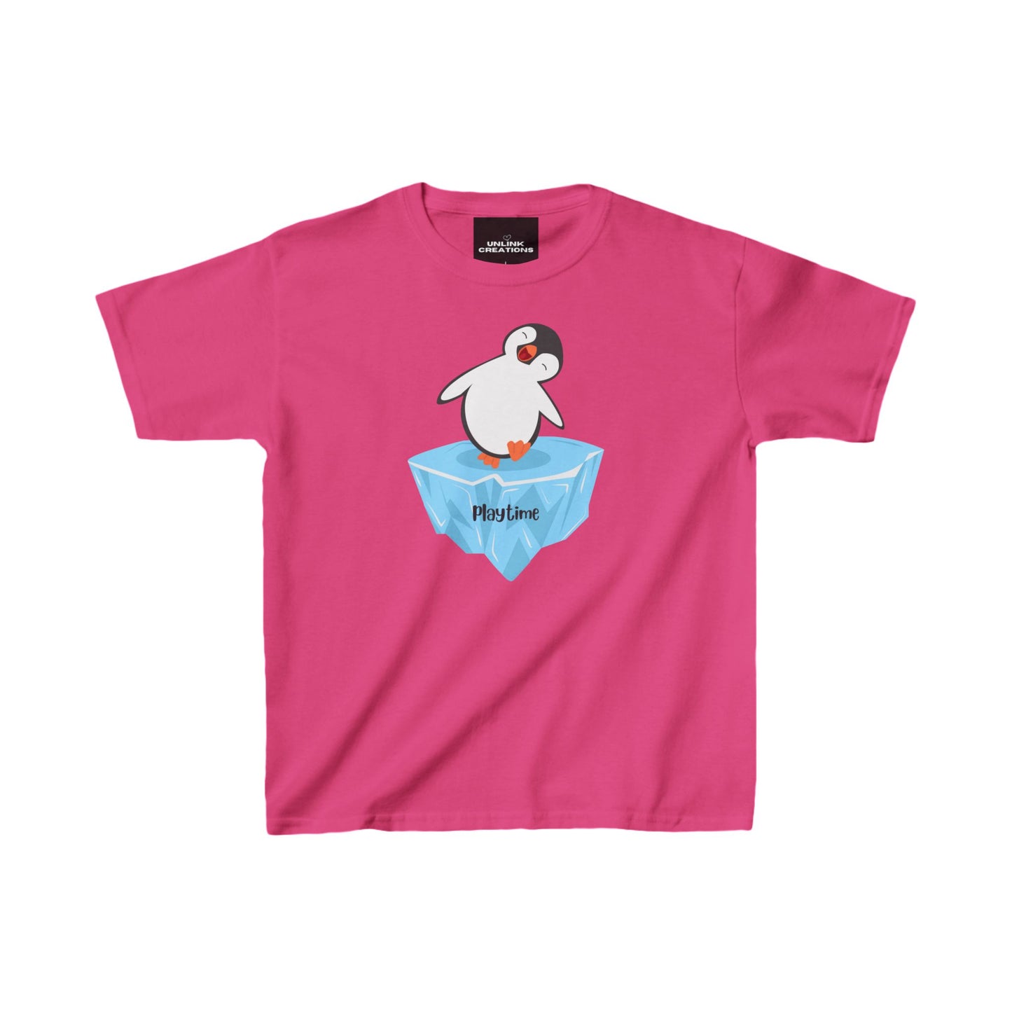 Kids T-Shirt - Playful Penguin Design