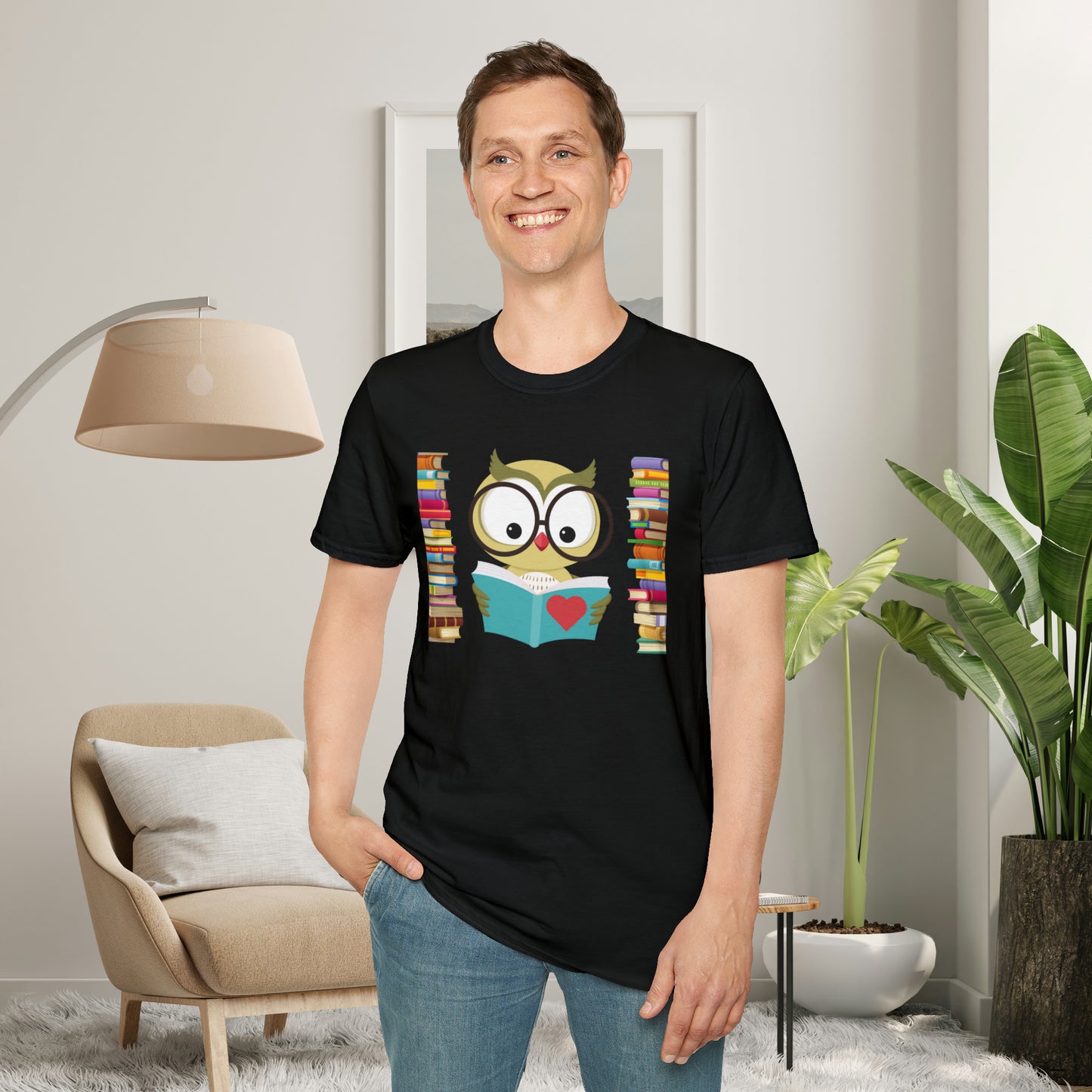 This celebrates all book lovers out there! Get this Unisex Softstyle T-Shirt as a gift or one for yourself.