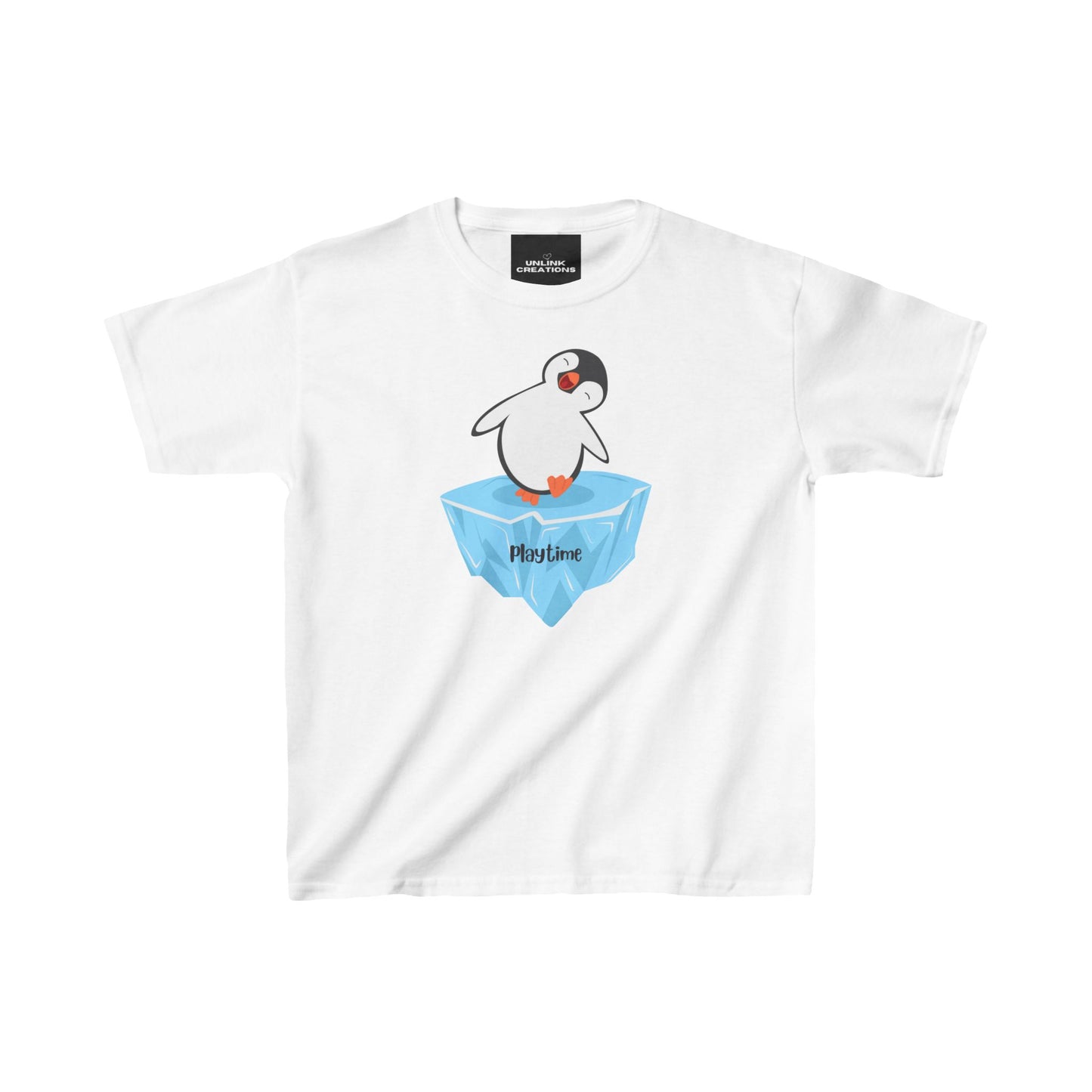 Kids T-Shirt - Playful Penguin Design