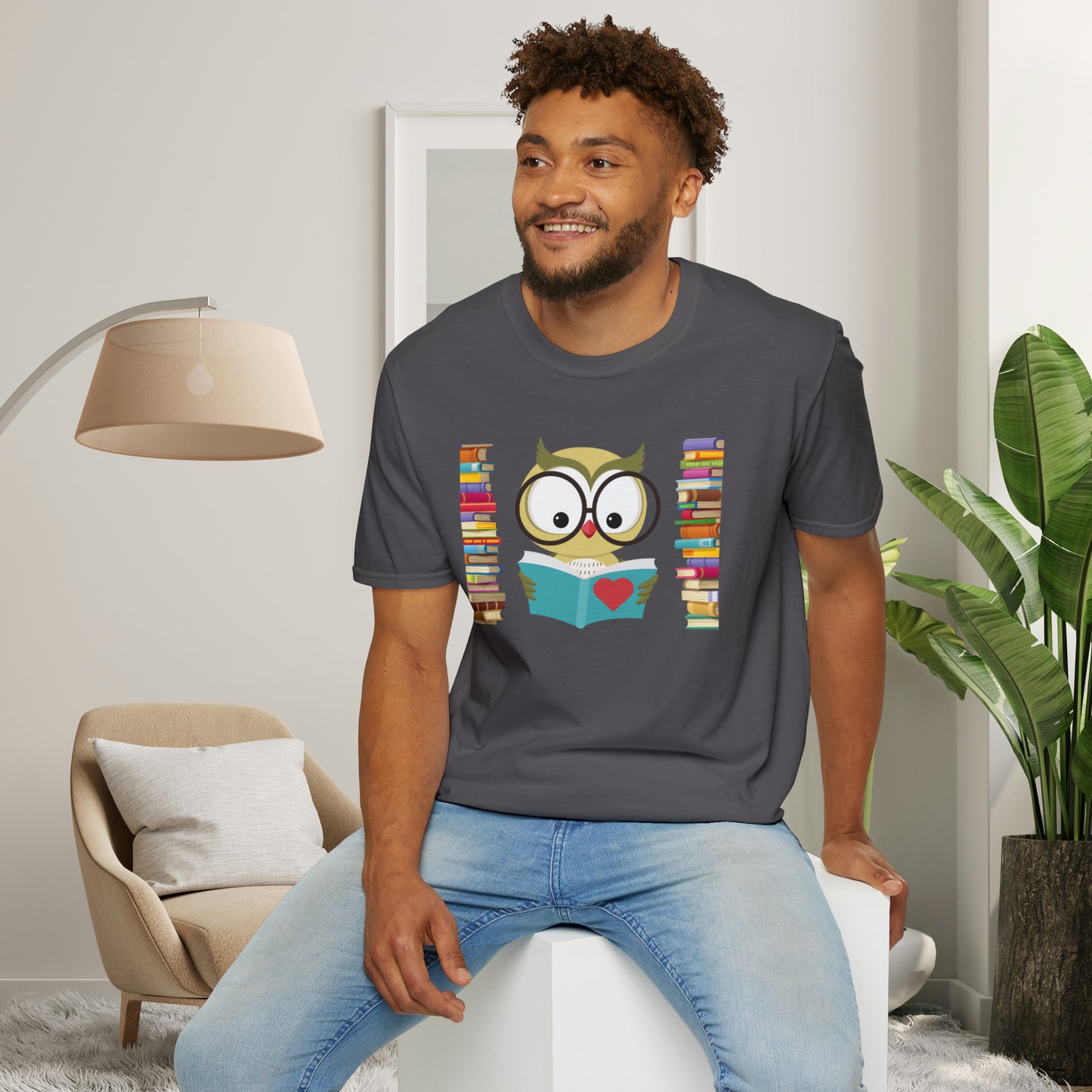 This celebrates all book lovers out there! Get this Unisex Softstyle T-Shirt as a gift or one for yourself.