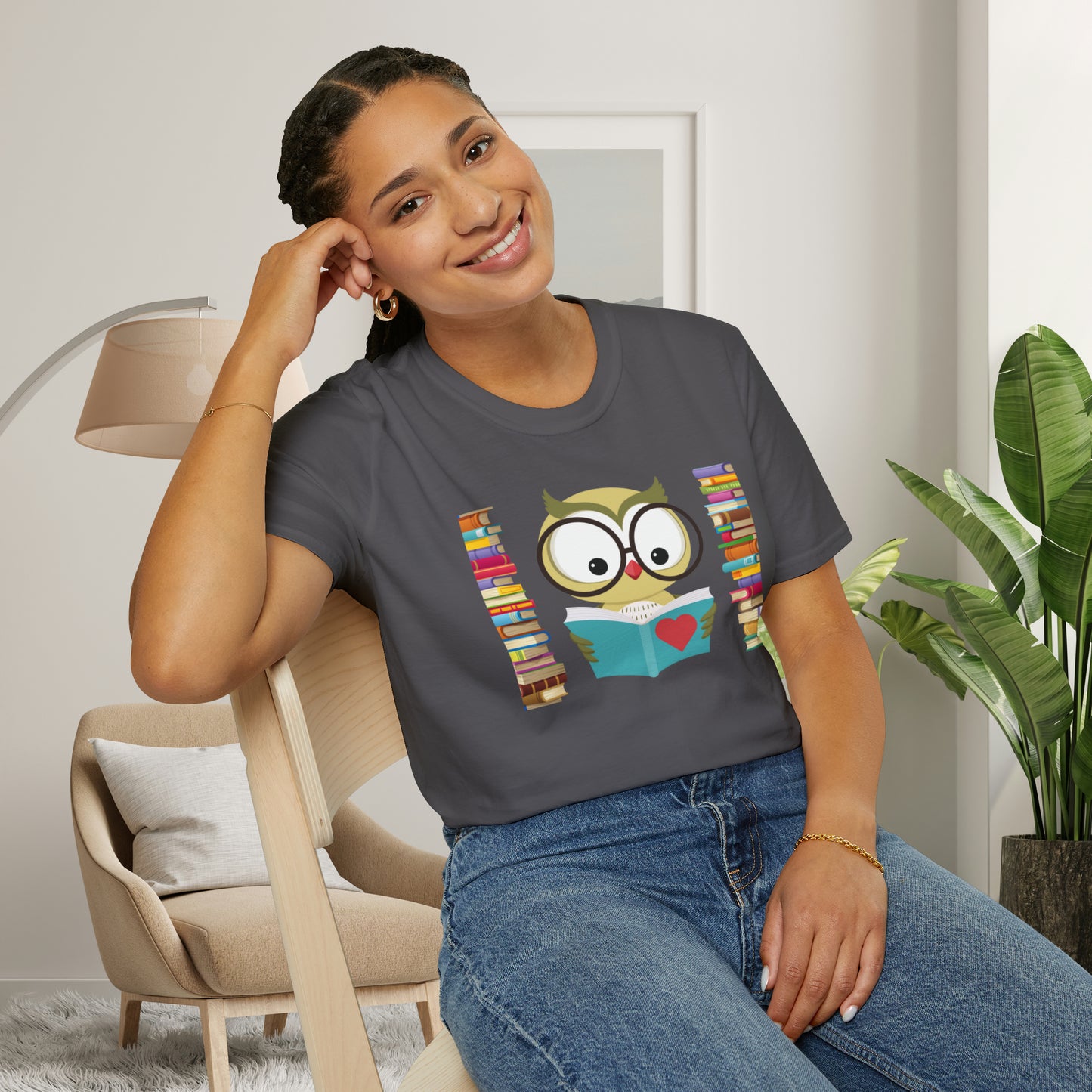 This celebrates all book lovers out there! Get this Unisex Softstyle T-Shirt as a gift or one for yourself.