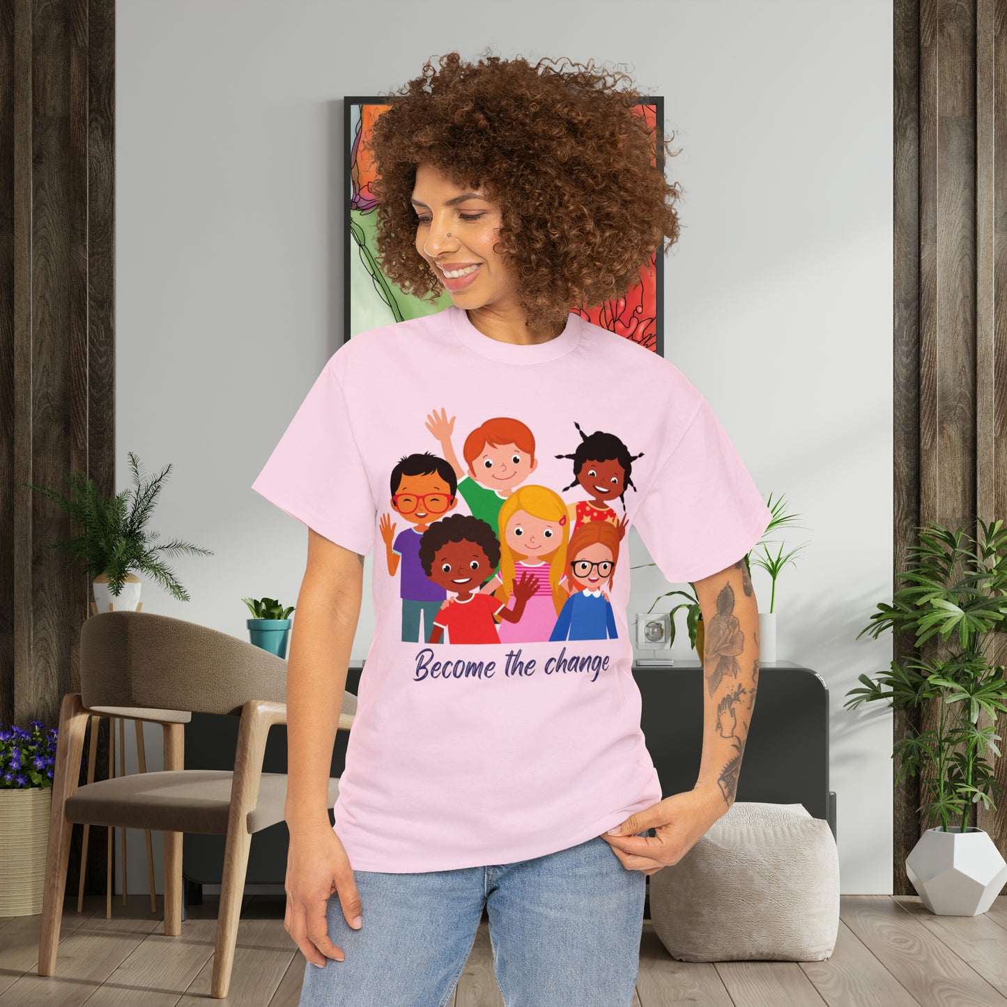 Become the change shirt