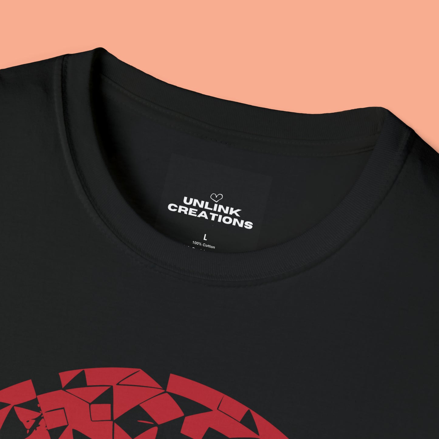 Abstract and beautiful design on this shirt for you. This is a Unisex Softstyle T-Shirt.