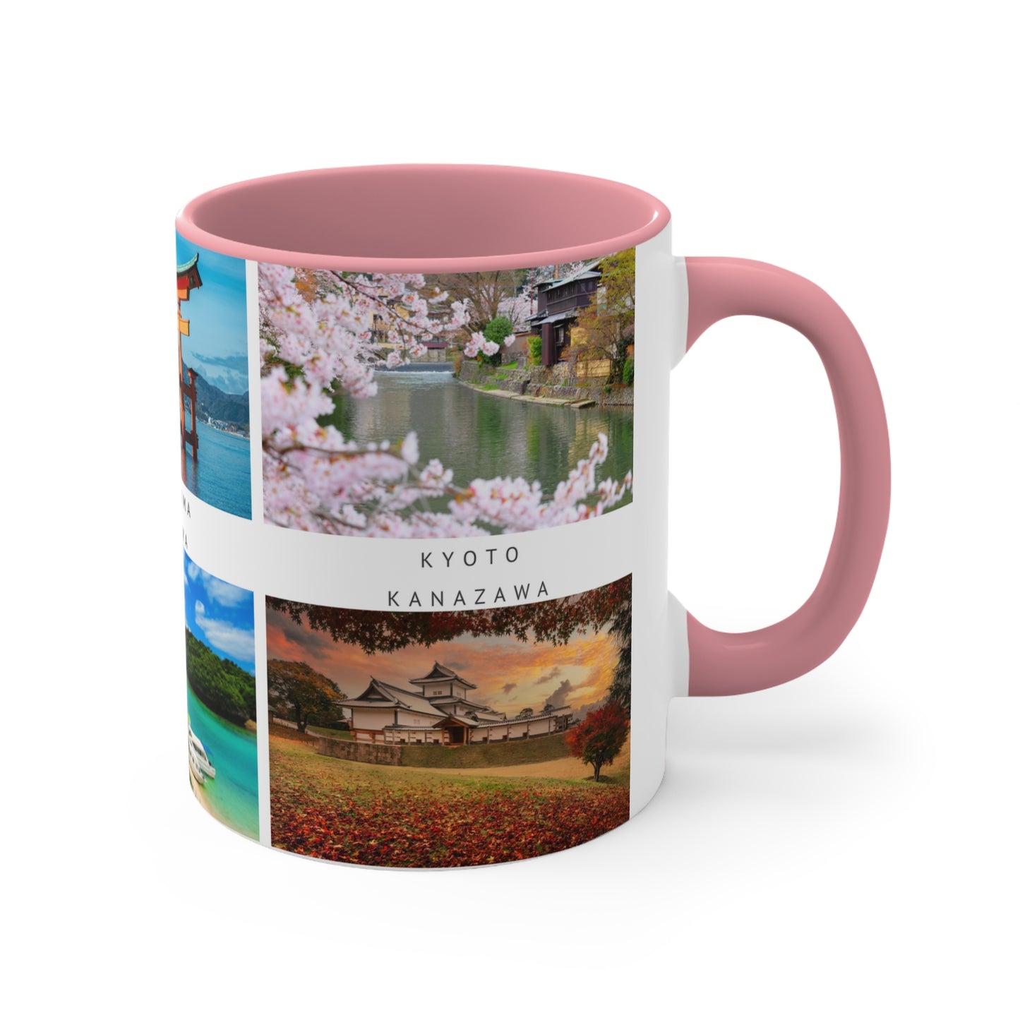 Japan! This Travel Accent Coffee Mug is a part of a Travel Series for you to choose from. 11oz. Great as a gift or get one to enjoy yourself.