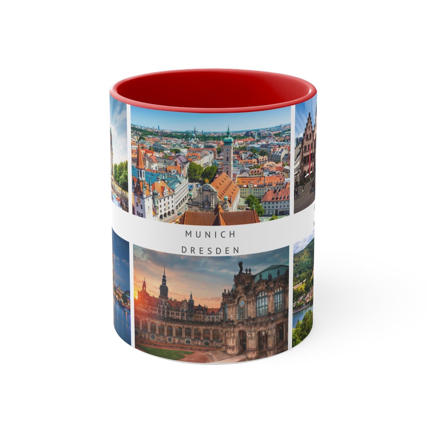Germany has so much to offer! This Travel Accent Coffee Mug is a part of a Travel Series for you to choose from. 11oz. Great as a gift or get one to enjoy yourself.