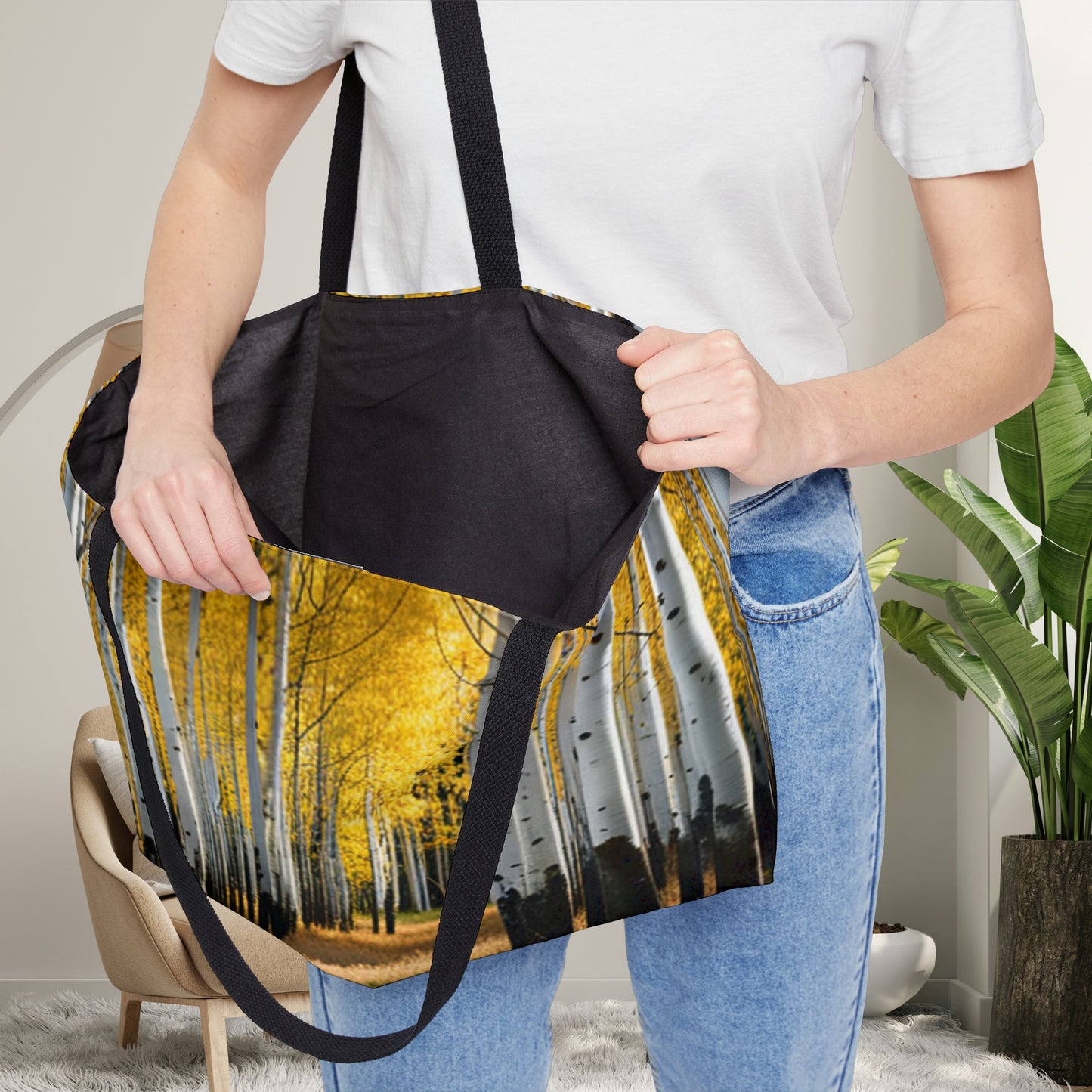 Aspen trees in their splendor on this beautiful Weekender Tote Bag.