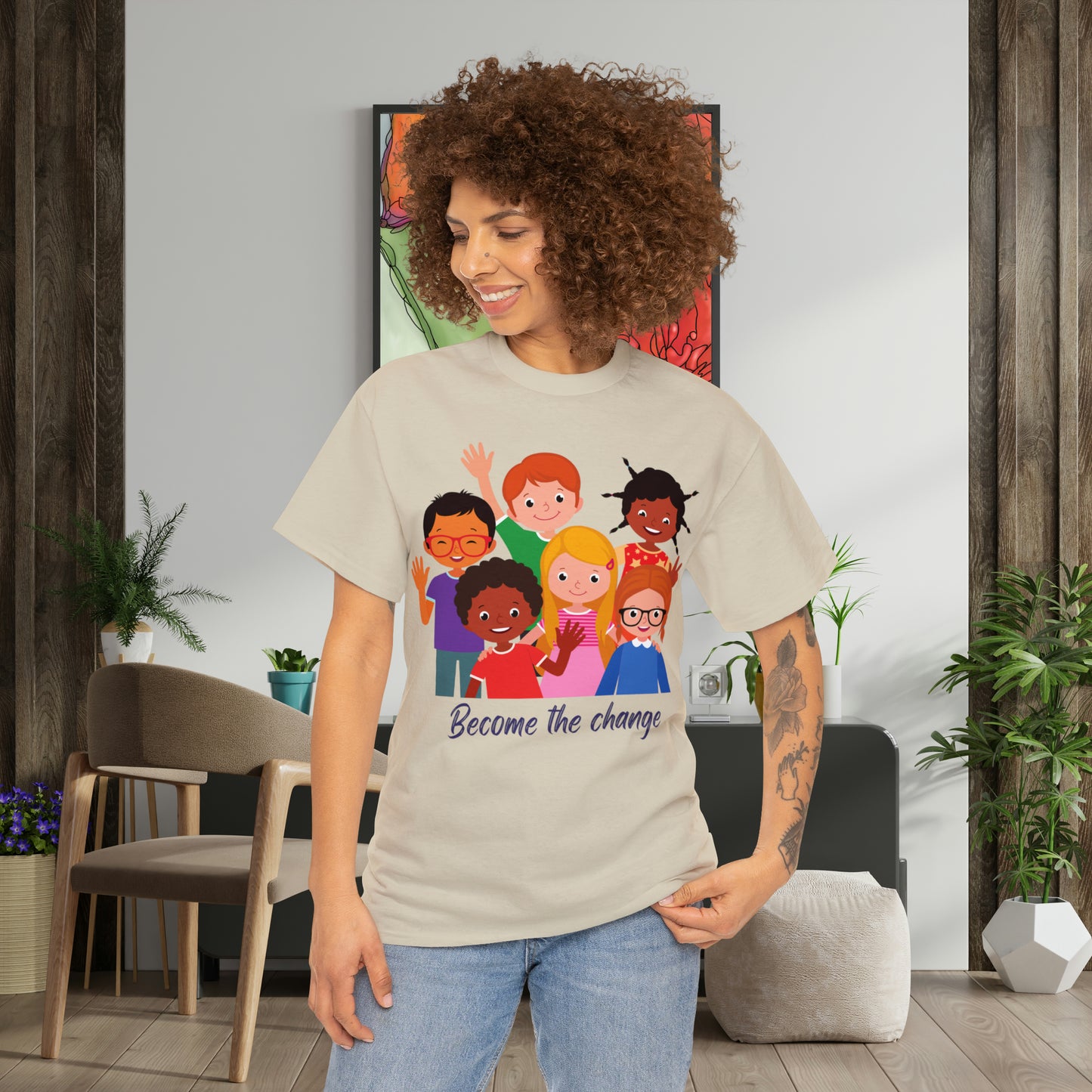 Become the change shirt