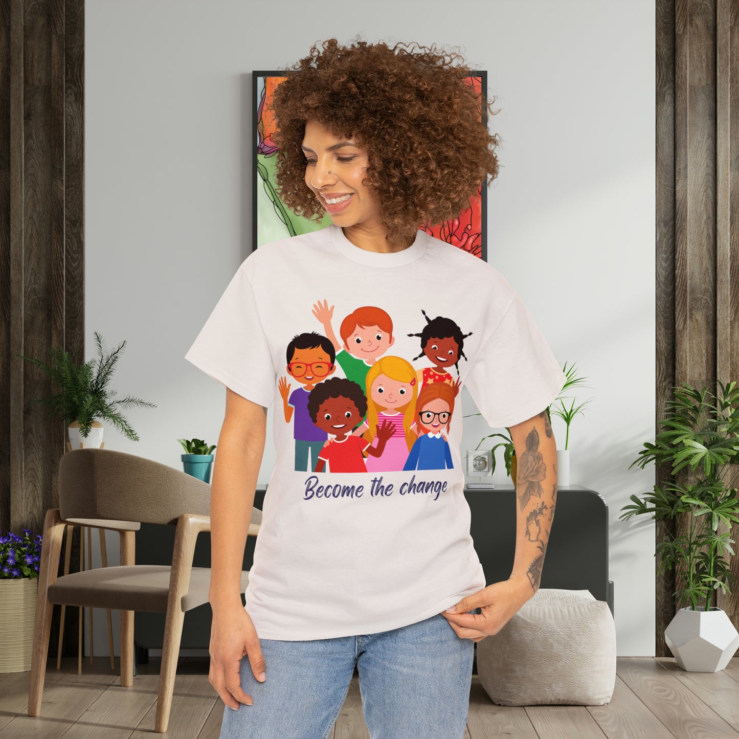 Become the change shirt