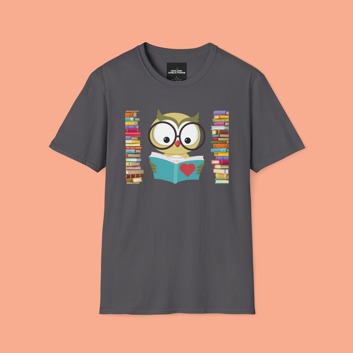 This celebrates all book lovers out there! Get this Unisex Softstyle T-Shirt as a gift or one for yourself.