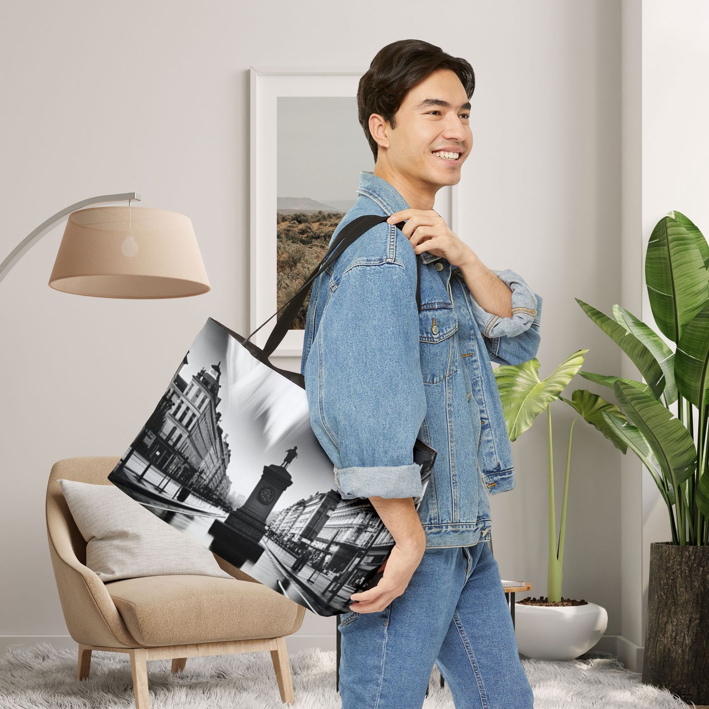 French Cityscape Weekender Tote Bag