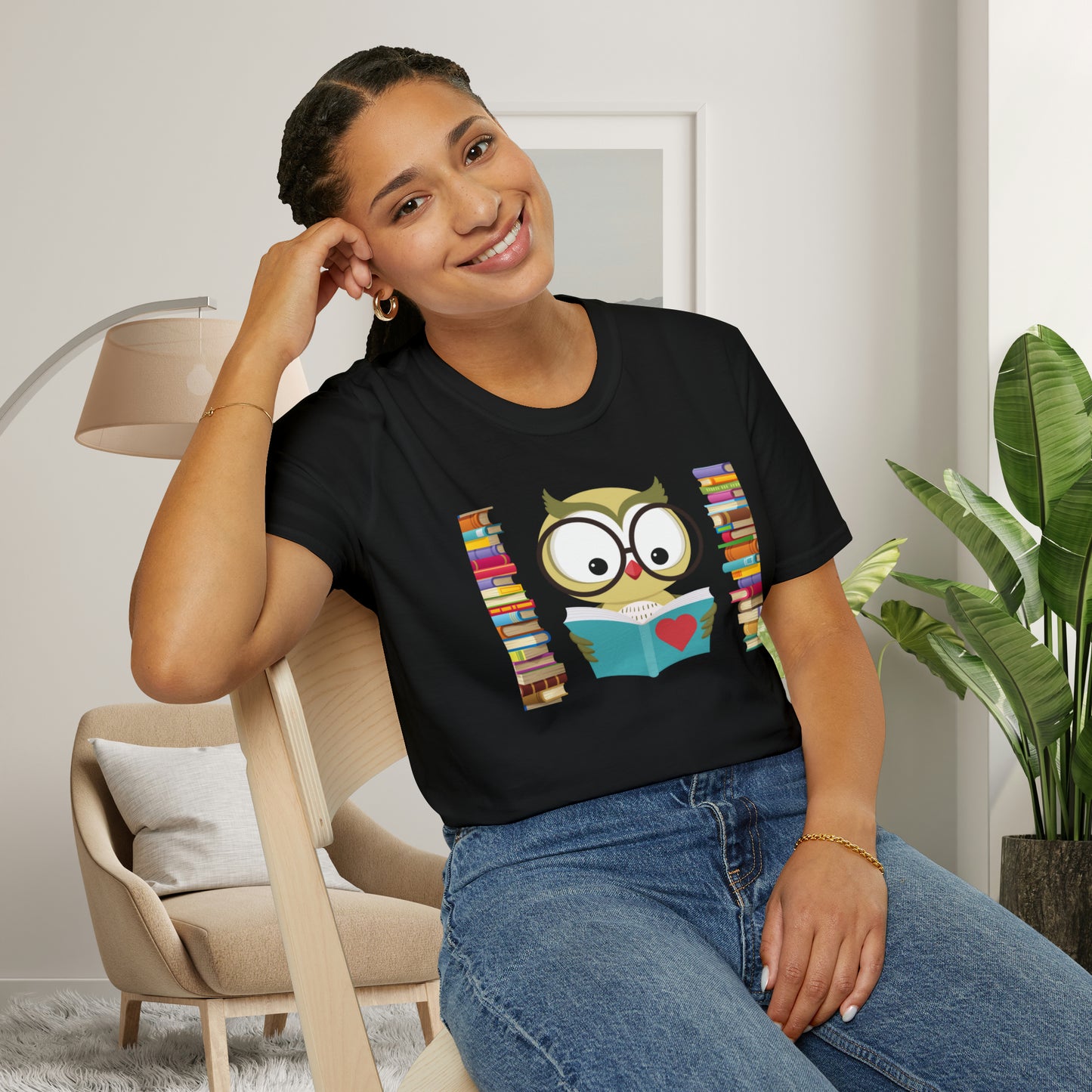 This celebrates all book lovers out there! Get this Unisex Softstyle T-Shirt as a gift or one for yourself.