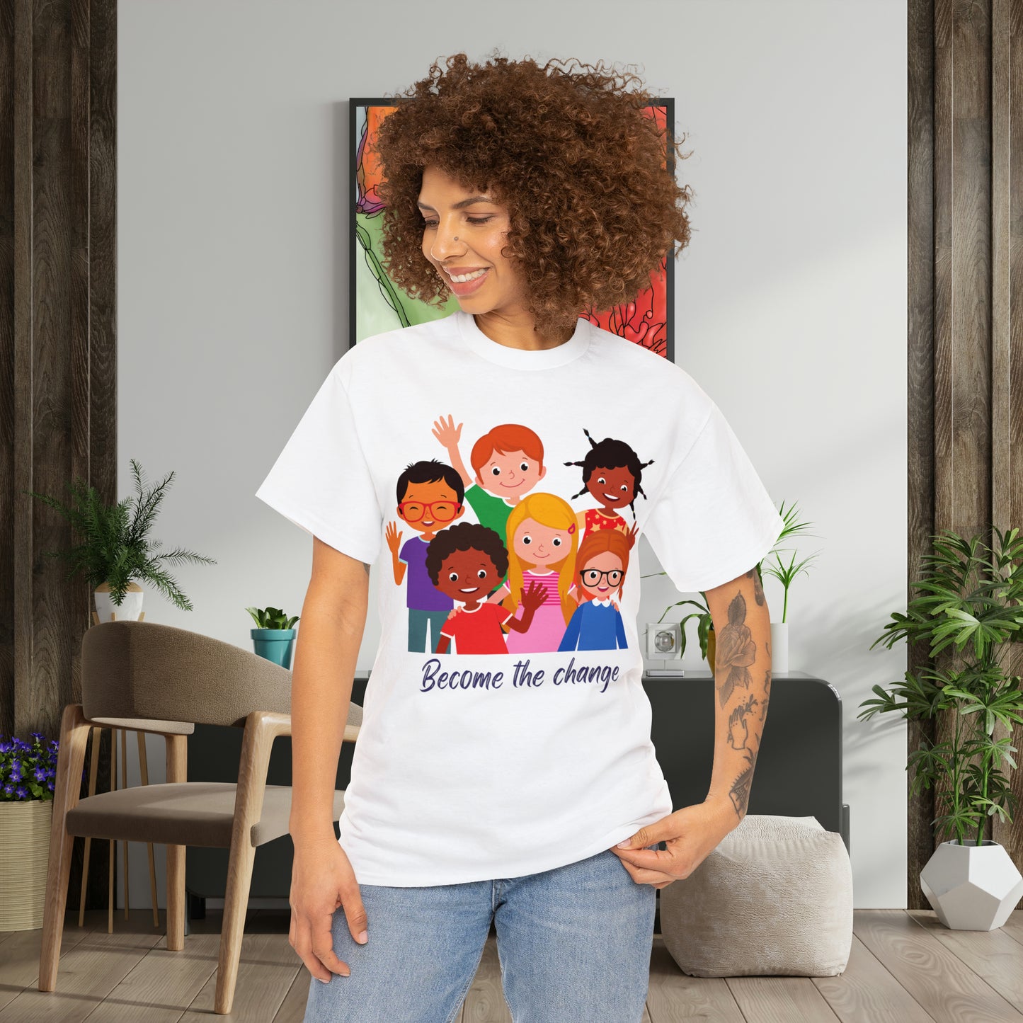 Become the change shirt