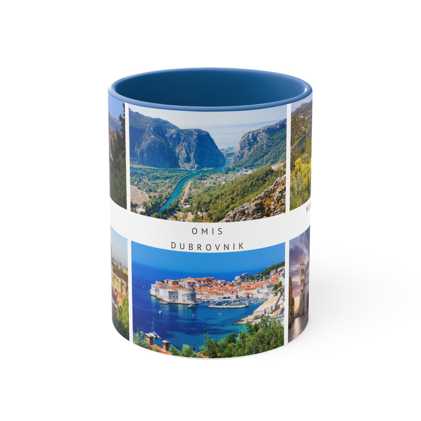Croatia! This Travel Accent Coffee Mug is a part of a Travel Series for you to choose from. 11oz. Great as a gift or get one to enjoy yourself.