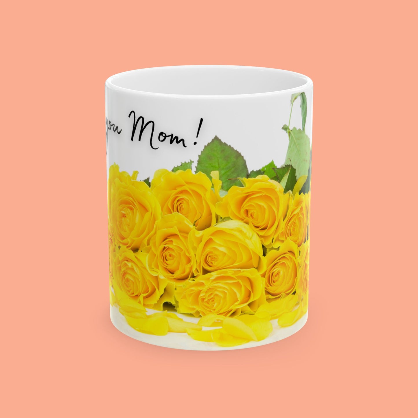 Flowery Mom love Mug