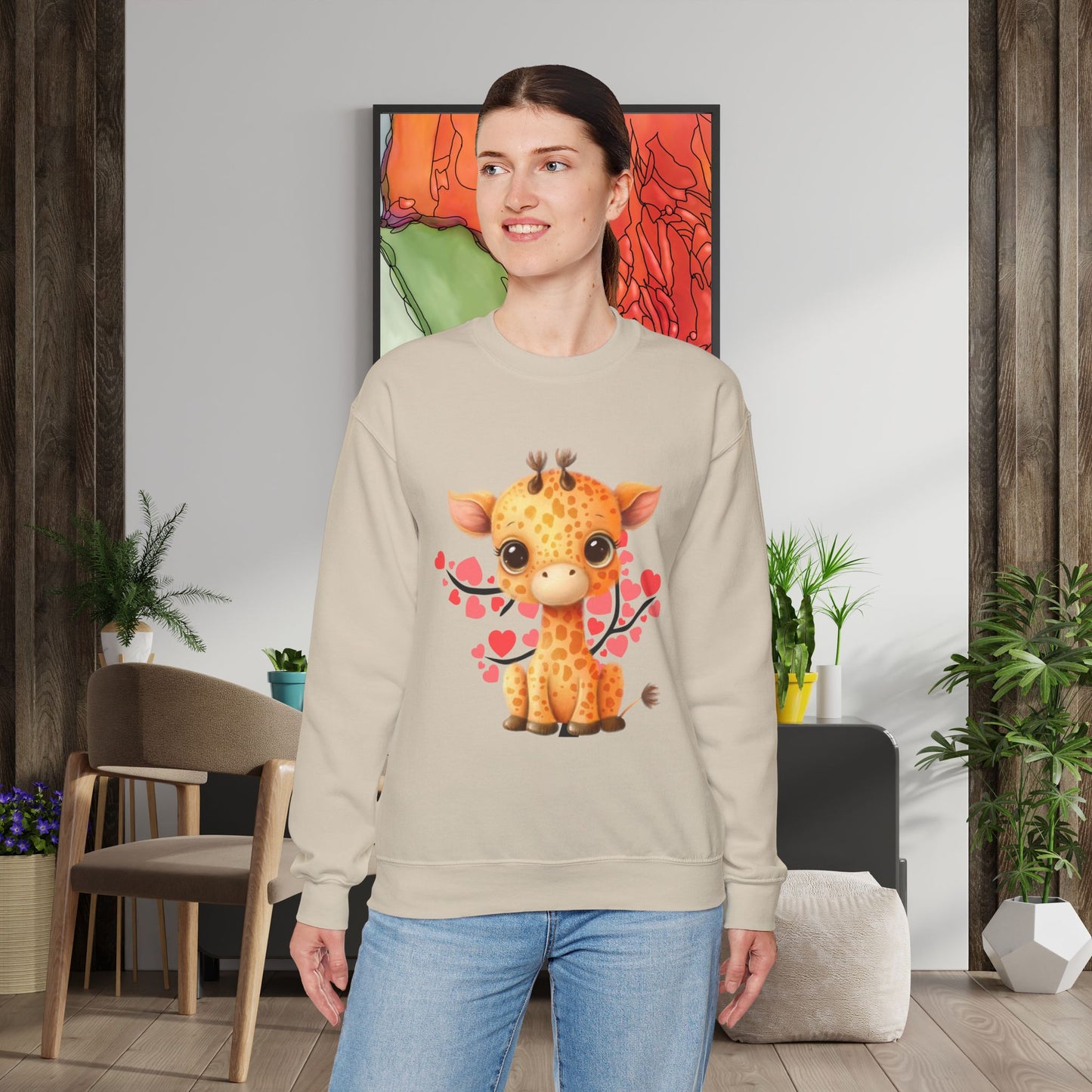 Baby Giraffe Sweatshirt
