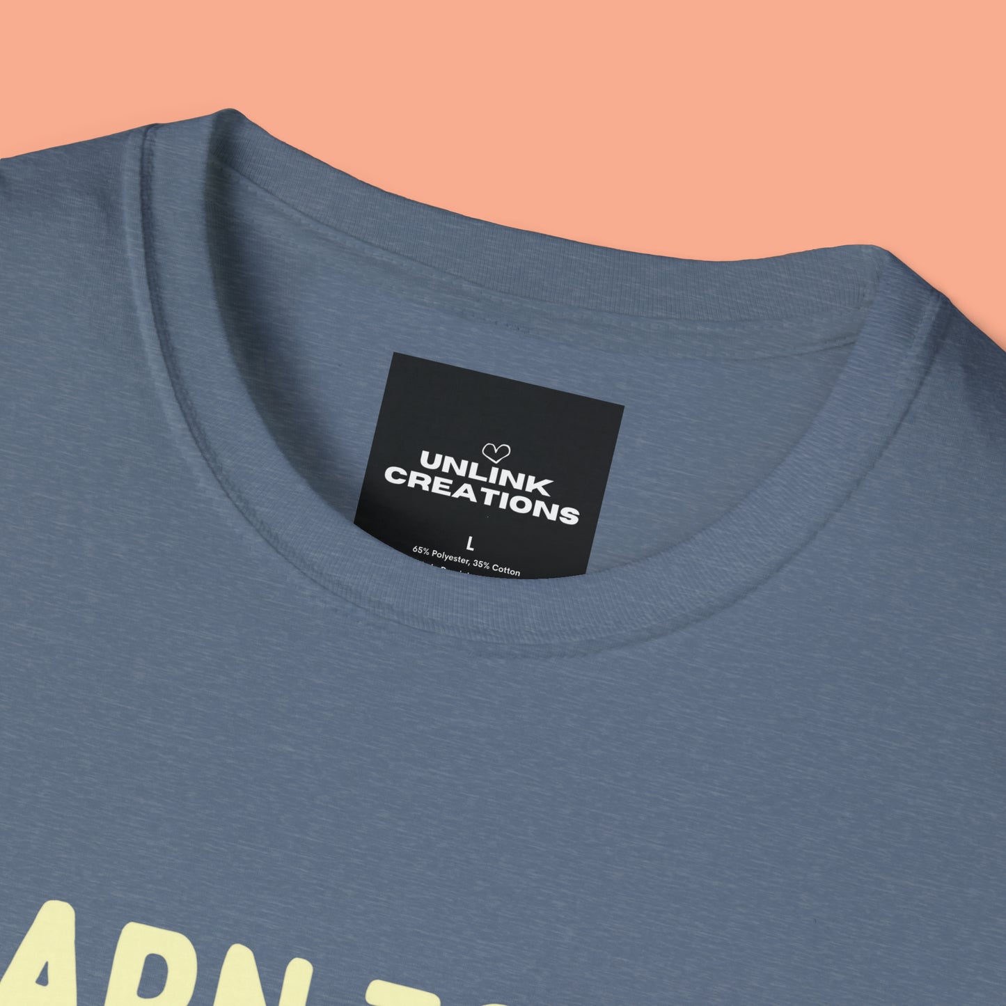 “LEARN TO SAY NO. TRY IT AND SEE.” message on this Unisex Softstyle T-Shirt. Know and use your options wisely.