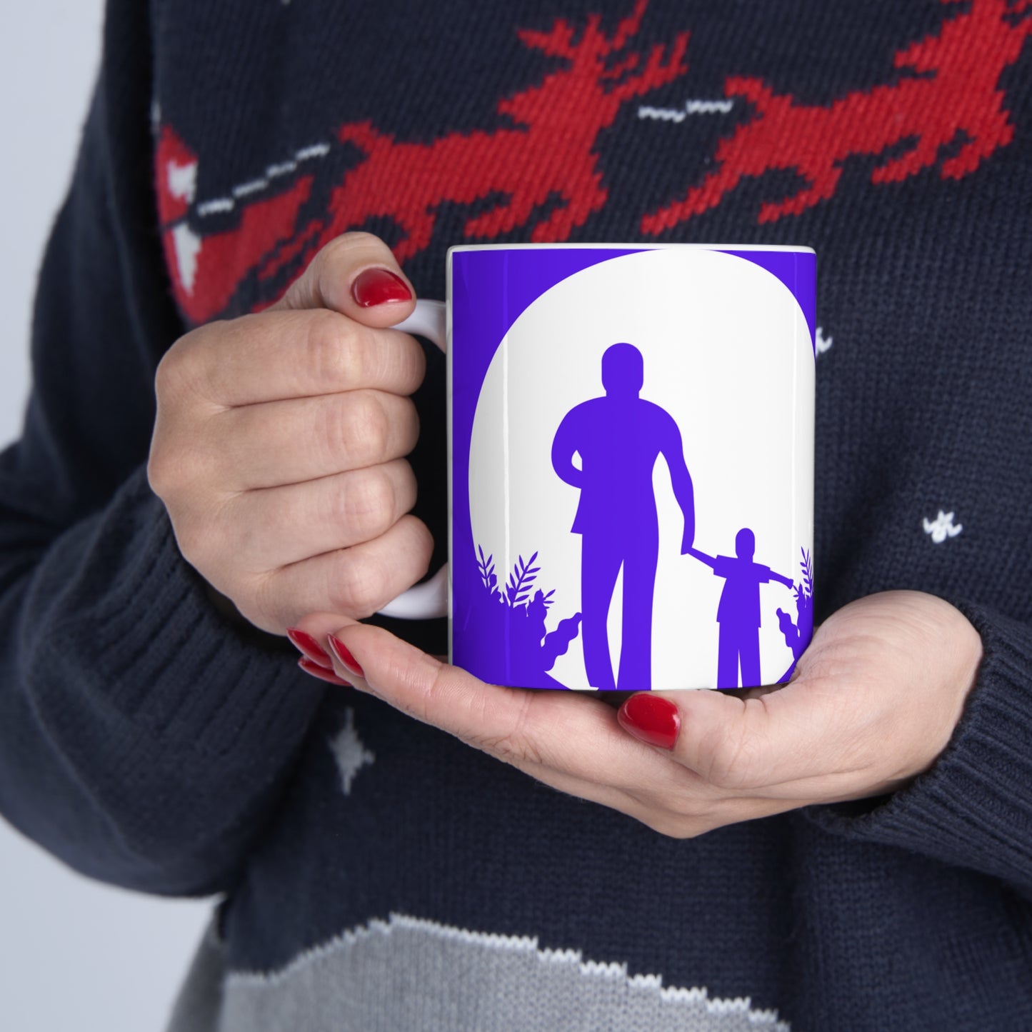 A heartfelt message of love and appreciation coffee mug for that special dad. This will soon be his favorite mug.