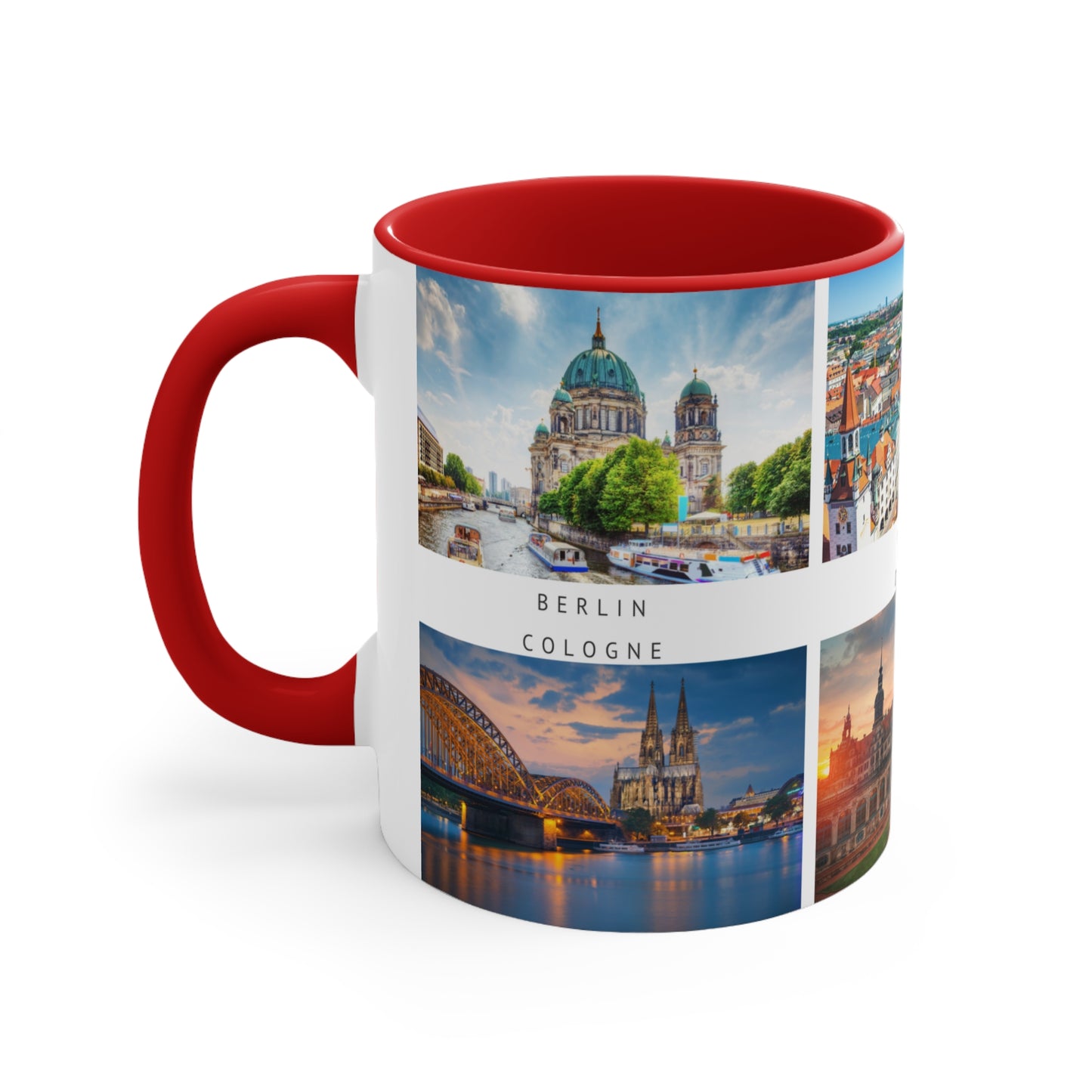 Germany has so much to offer! This Travel Accent Coffee Mug is a part of a Travel Series for you to choose from. 11oz. Great as a gift or get one to enjoy yourself.